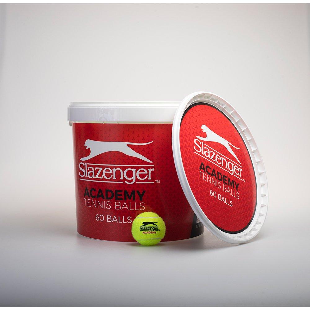 Neutral - Slazenger - Slazenger Academy Trainer Bucket (60 Balls) - 11