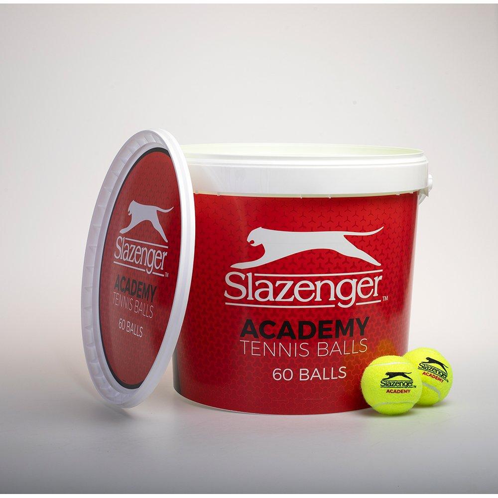 Neutral - Slazenger - Slazenger Academy Trainer Bucket (60 Balls) - 3