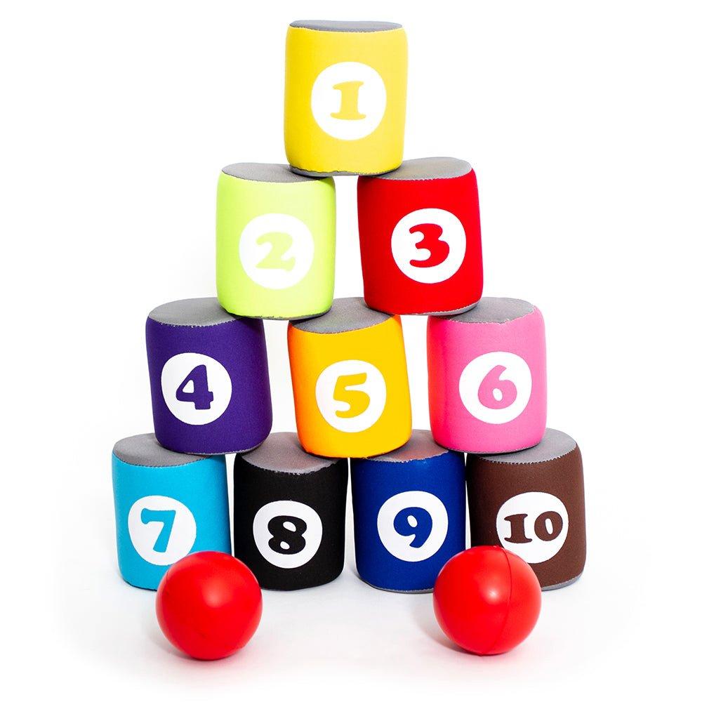 Neutral - Sports Directory - Foam Can and Ball Set (Set of 10) - 1