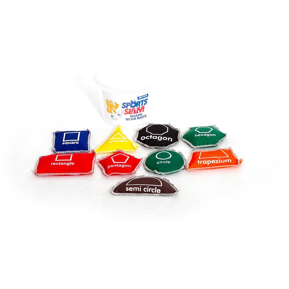 Neutral - Sports Directory - Shape Bean Bag Bucket (Set of 9)
