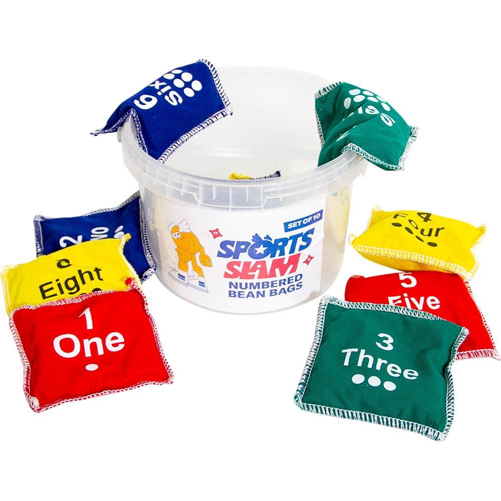 Neutral - Sports Directory - Numbered Bean Bags Set