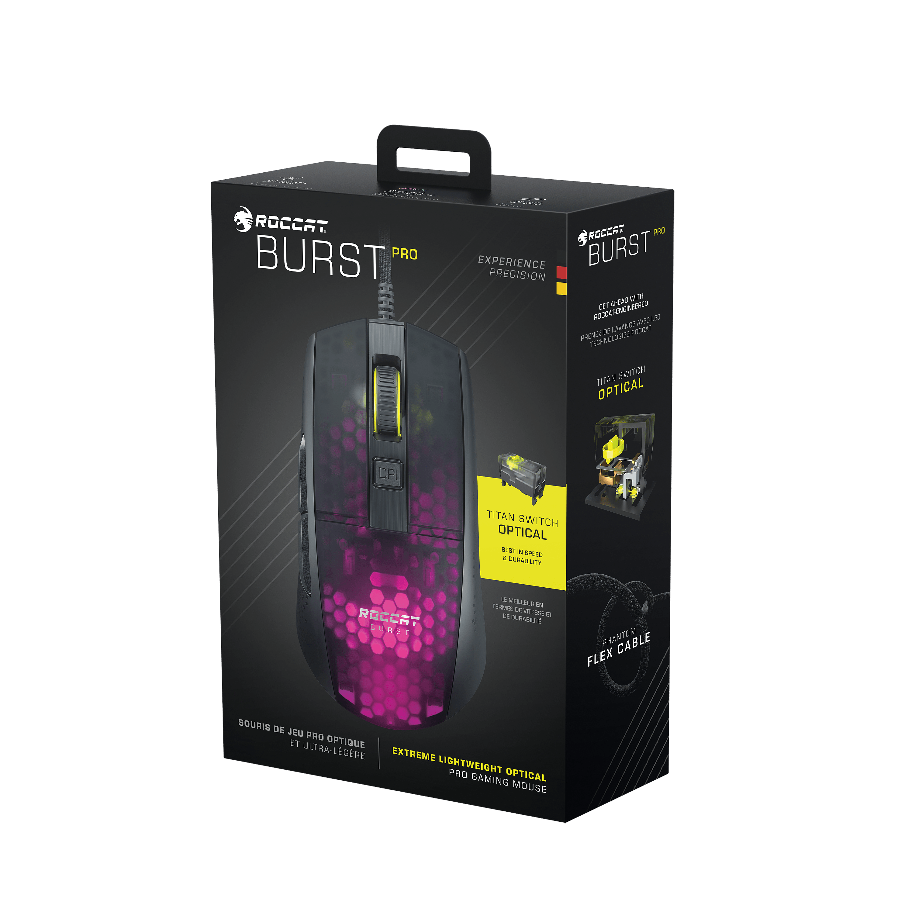 Preto - ROCCAT - Burst Pro Air Mouse Black - 2