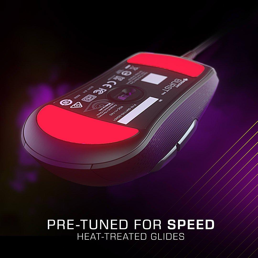 Preto - ROCCAT - Burst Pro Air Mouse Black - 7