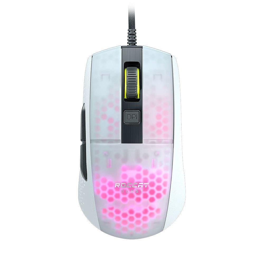Hvid - ROCCAT - Burst Pro Mouse White - 1
