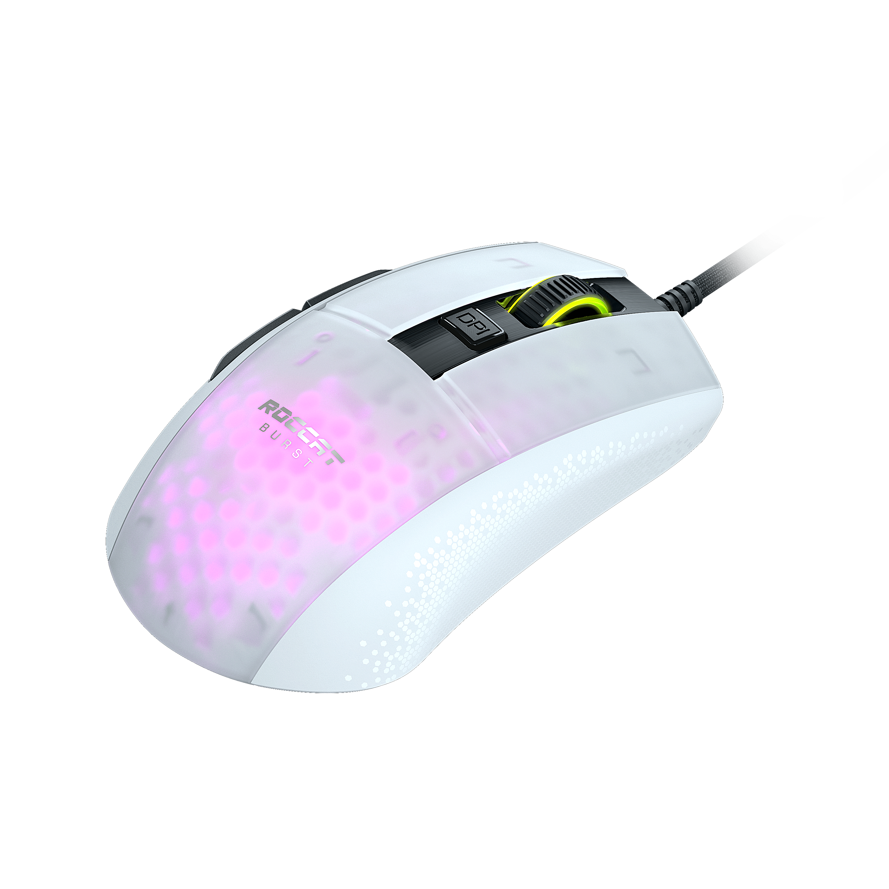 White - ROCCAT - Burst Pro Mouse White - 5