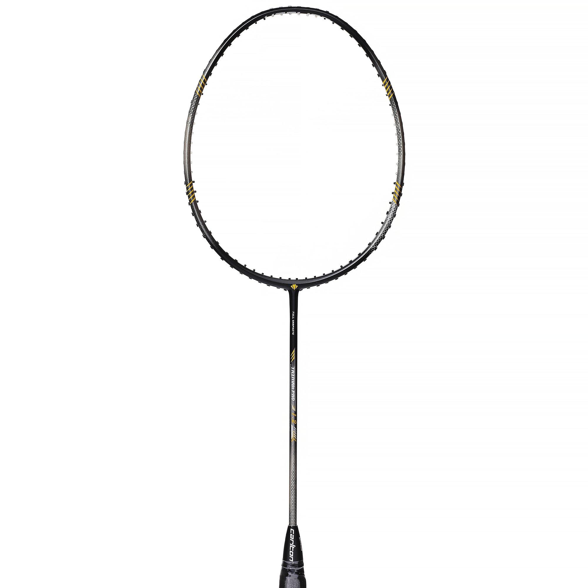 Black/Silver - Carlton - Trimax Pro 1.2 Badminton Racket - 1