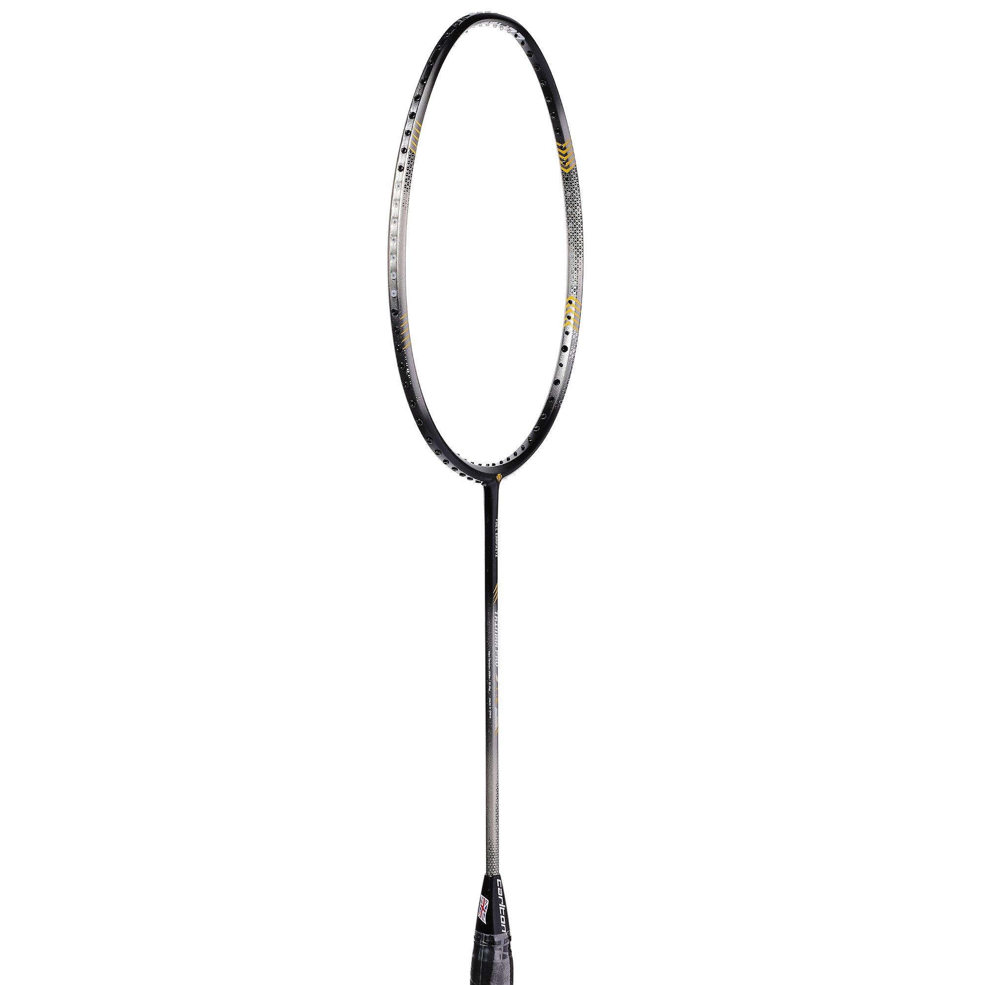 Black/Silver - Carlton - Trimax Pro 1.2 Badminton Racket - 2
