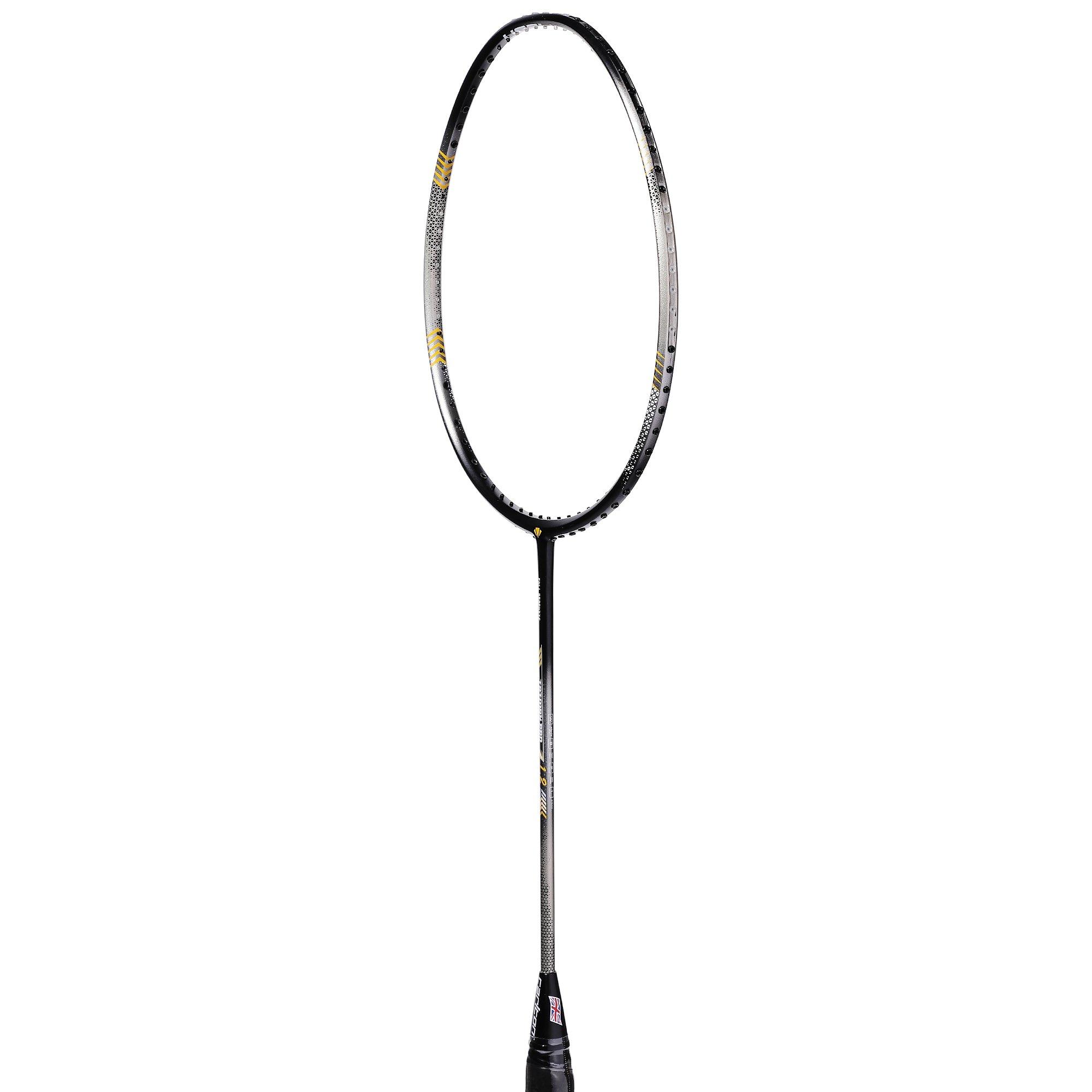Black/Silver - Carlton - Trimax Pro 1.2 Badminton Racket - 3