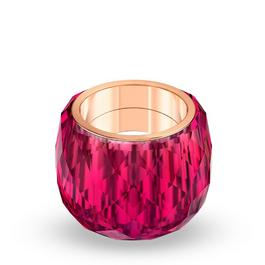 Swarovski Nirvana ring, Red, Rose gold-tone finish Size 52