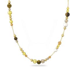 Swarovski Somnia necklace, Long, Multicolored, Gold tone plated