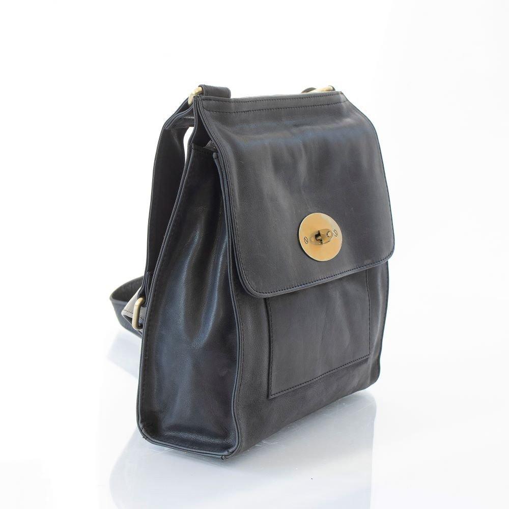 Black - PRIMEHIDE Leather - Columbia Crossbody Bag - 2