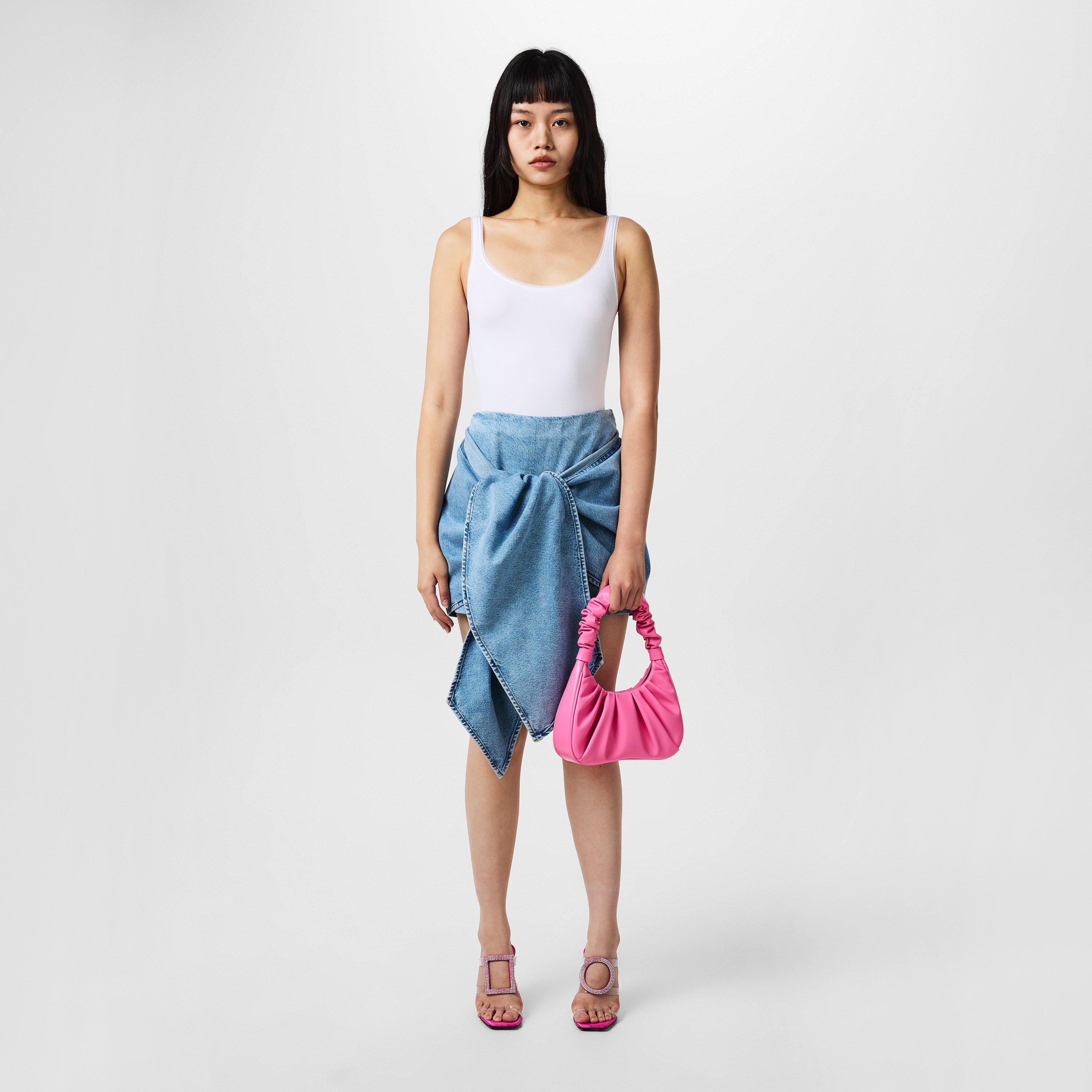 Pink - JW Pei - Gabbi Ruched Top Handle Bag - 3