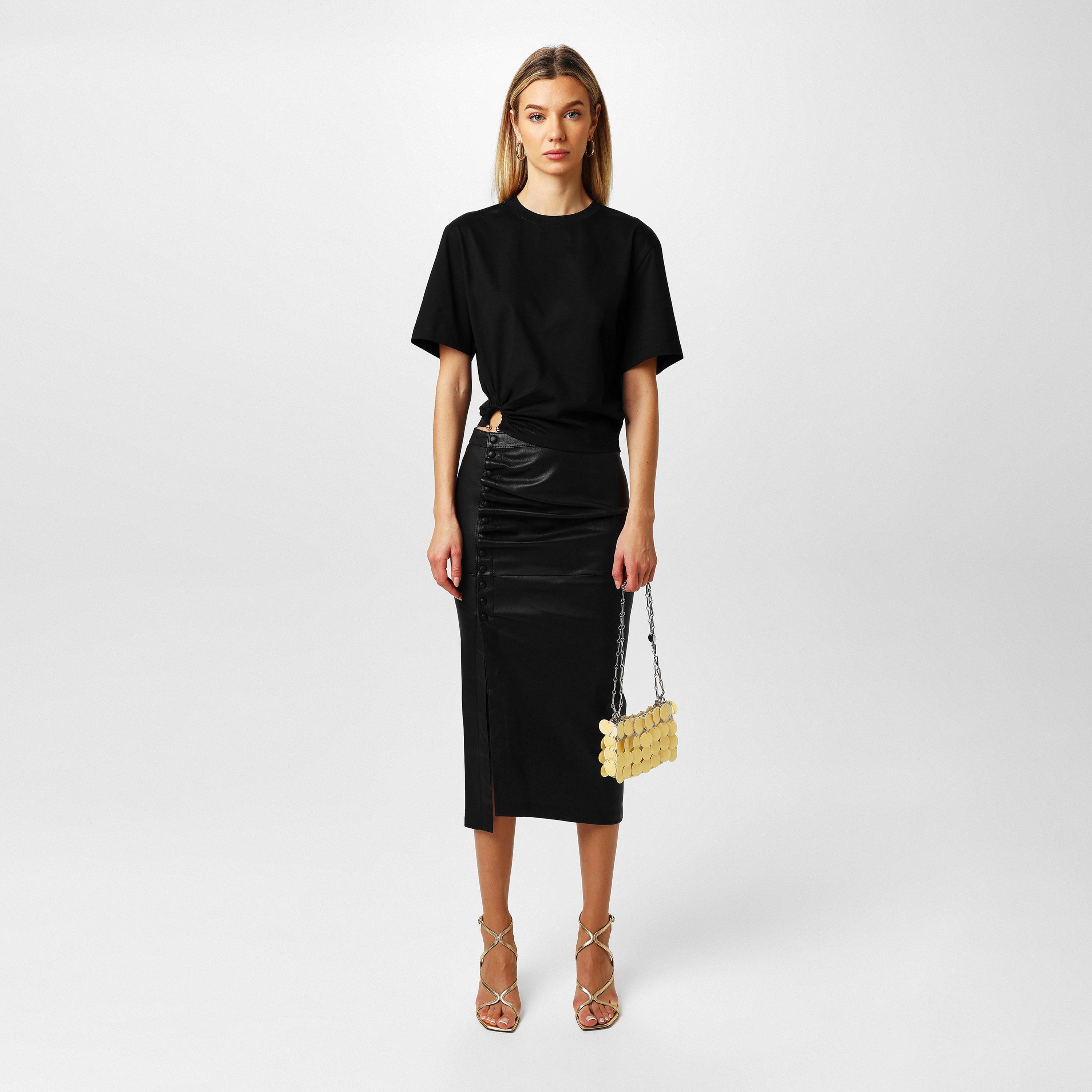 Camomille/Slv - Rabanne - Sparkle Discs Nano Bag - 4