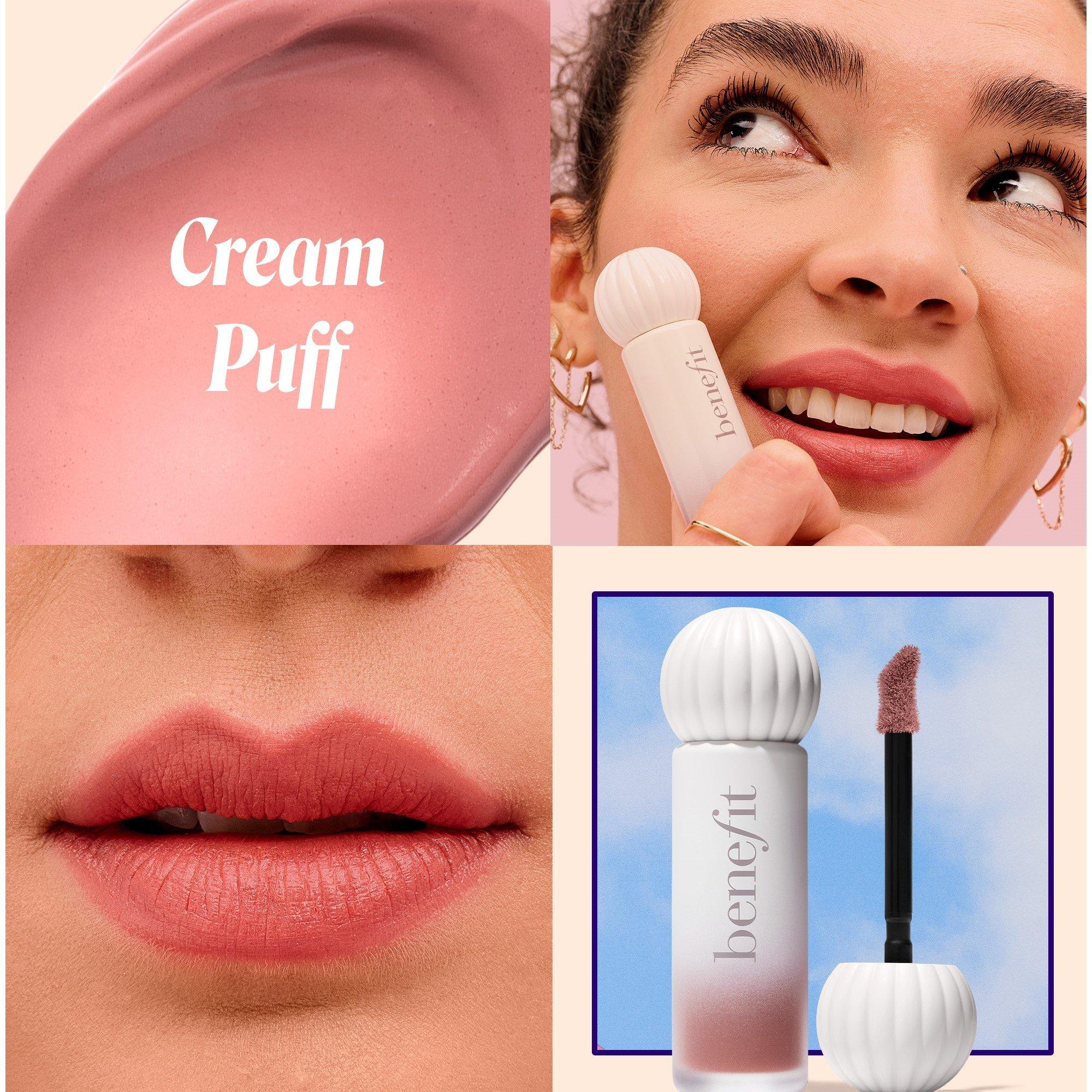 02 Cream Puff - Benefit - Plushtint Moisturizing Matte Lip Tint - 5