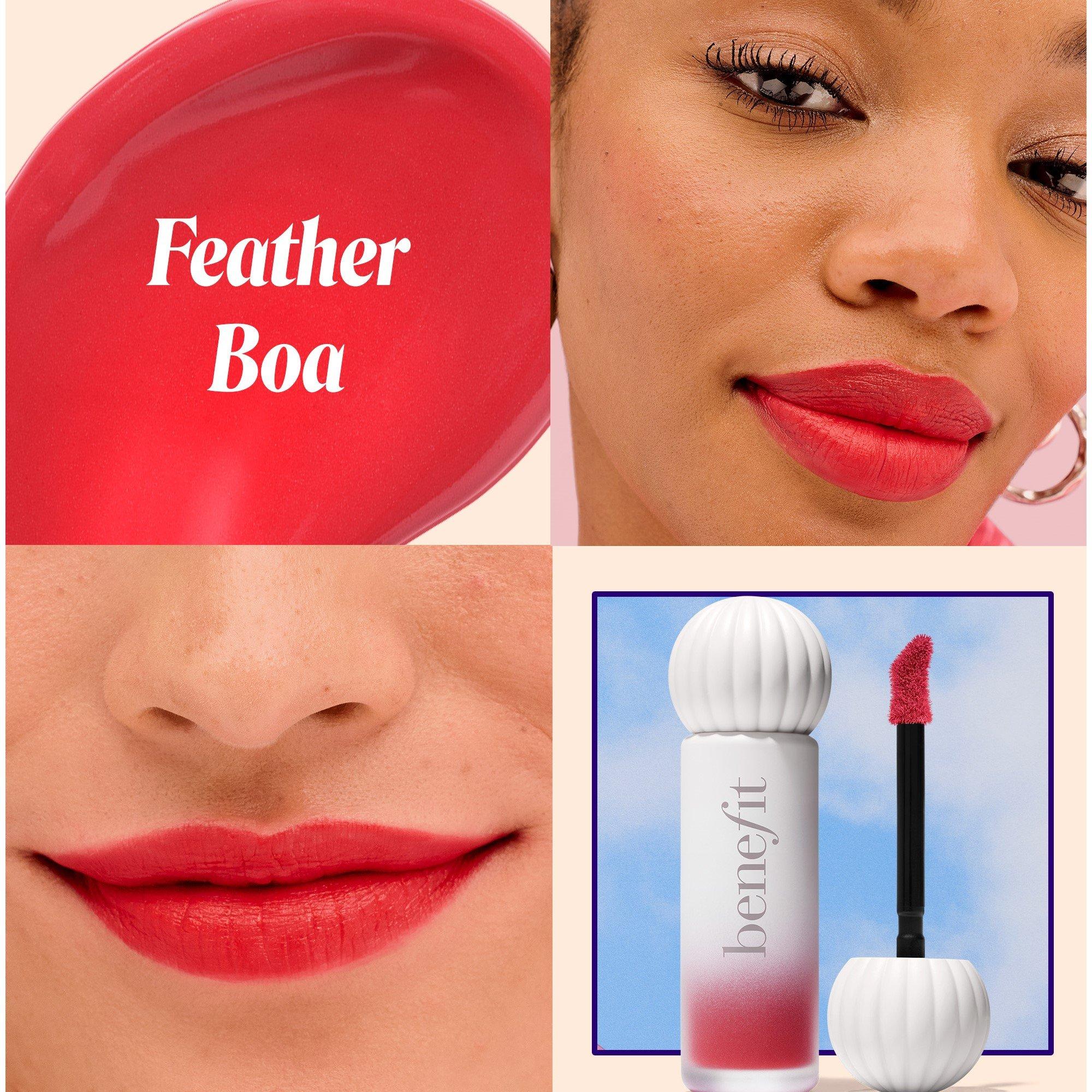 18 Feather Boa - Benefit - Plushtint Moisturizing Matte Lip Tint - 4