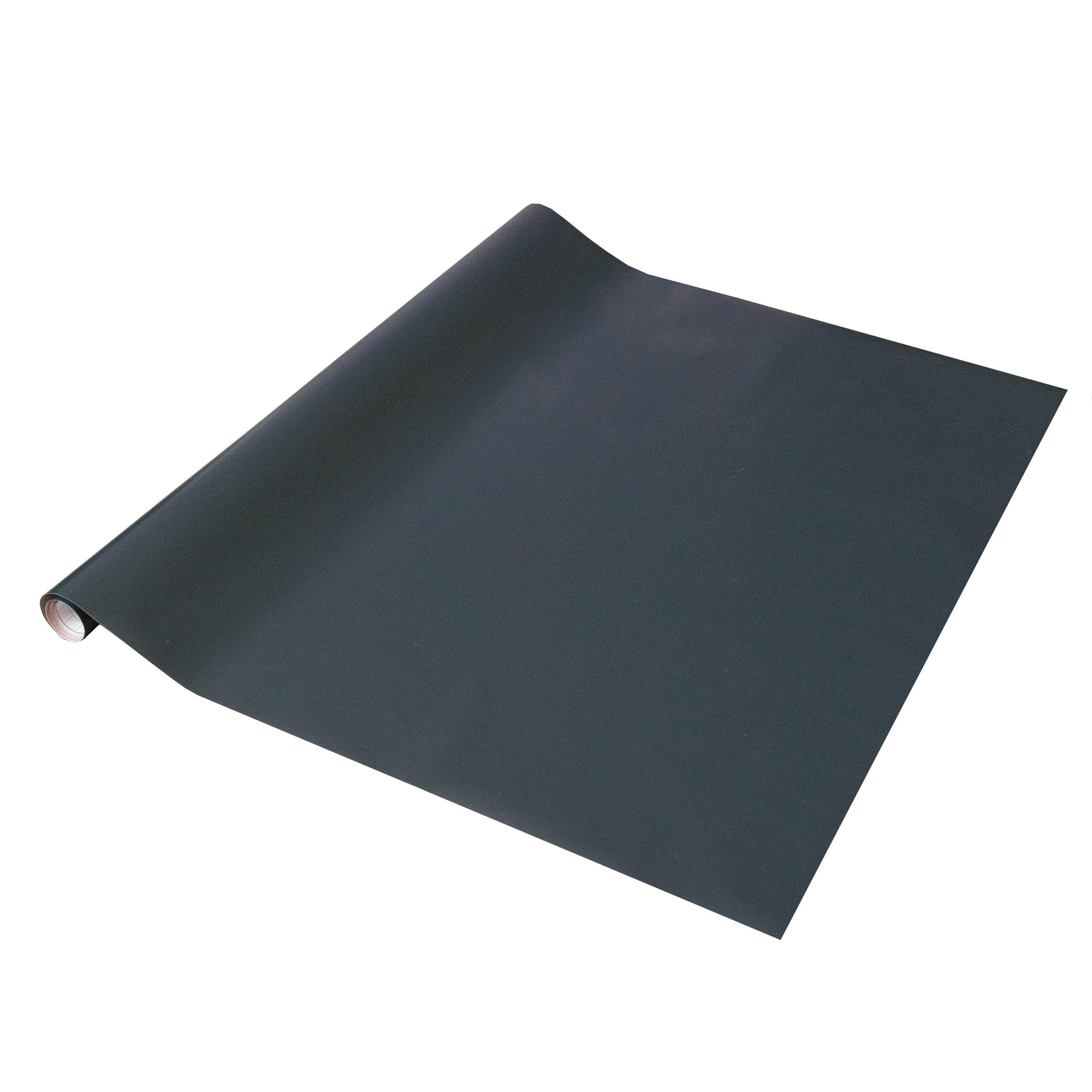 Blue - D C Fix - dc fix Matt Midnight Navy Self Adhesive Vinyl Wrap - 1