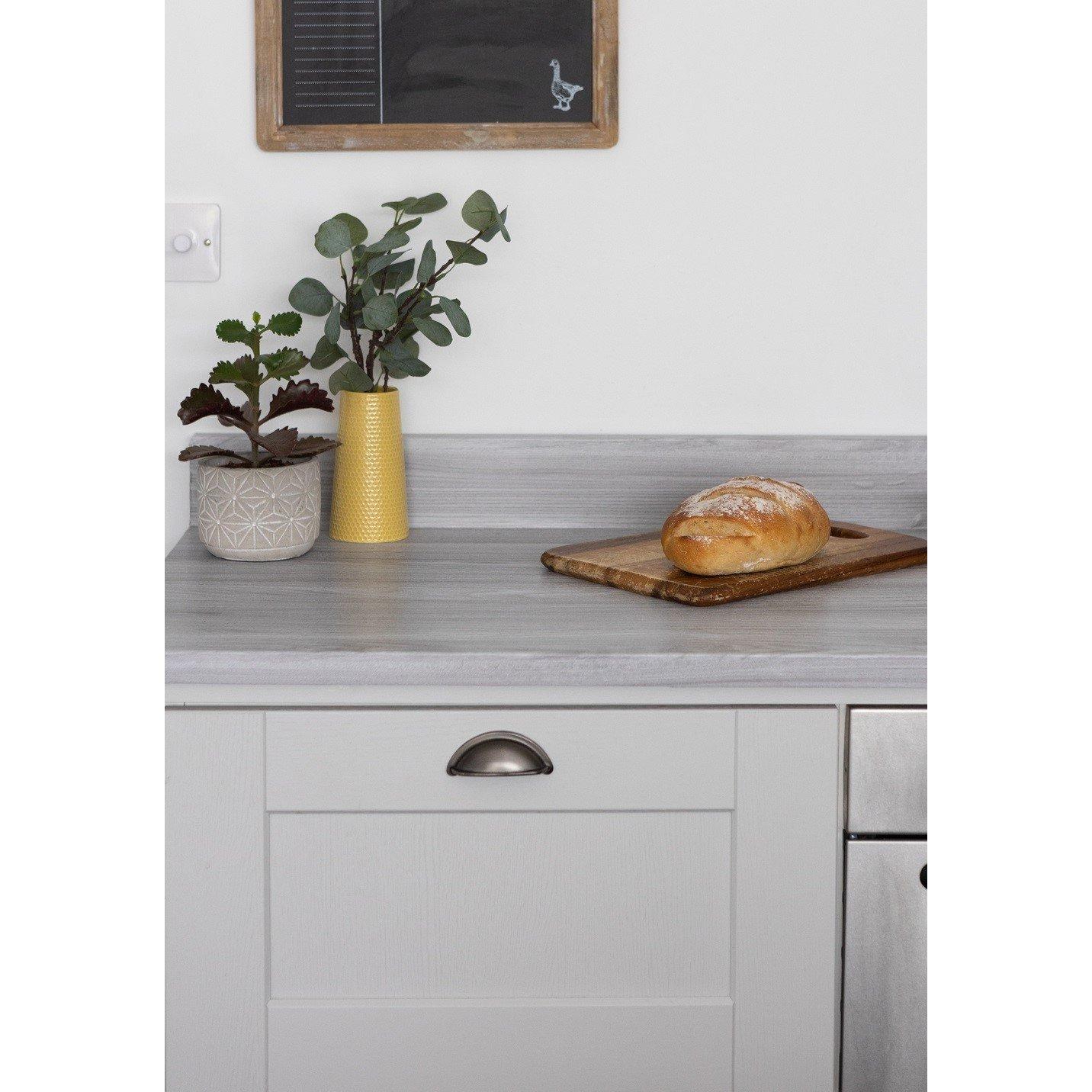 Grey - D C Fix - dc fix Sangallo Grey Self Adhesive Vinyl Wrap - 4