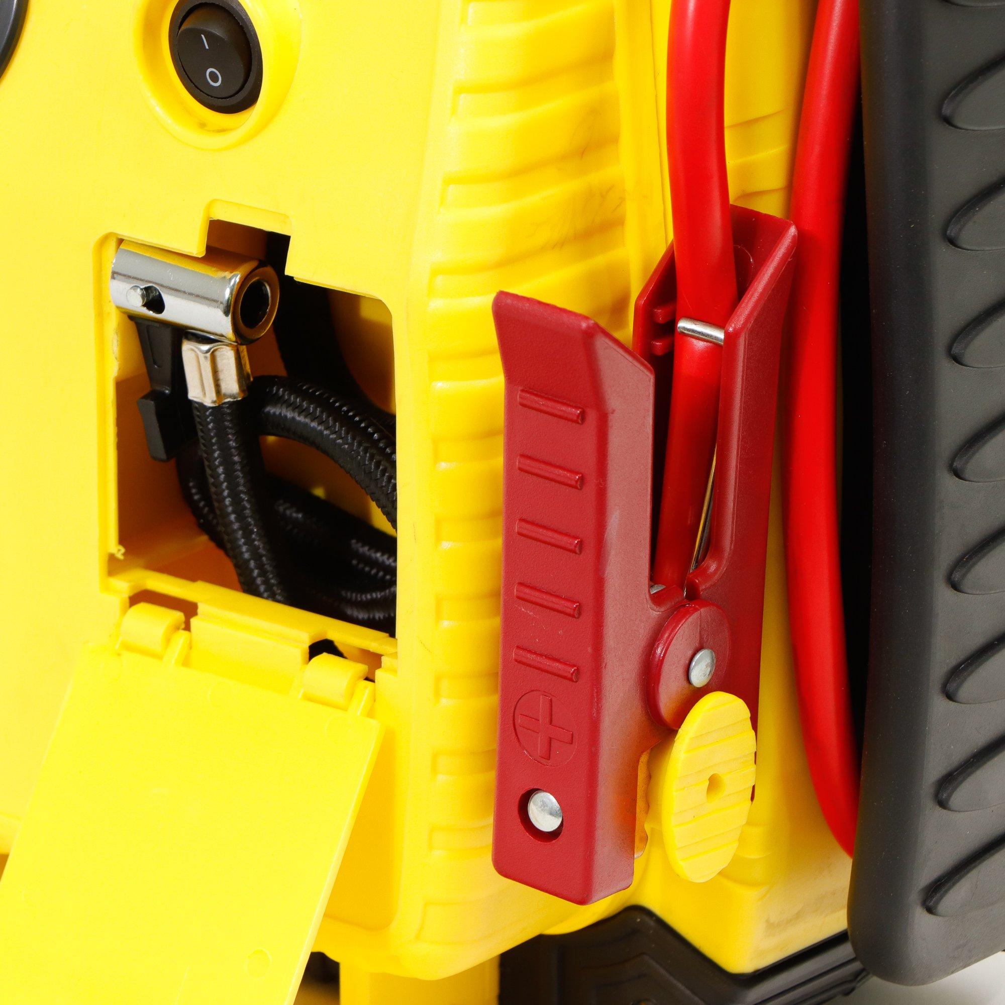 Yellow/Black - Streetwize - 15Ah 12V Portable Power Station & Emergency Jumpst - 3