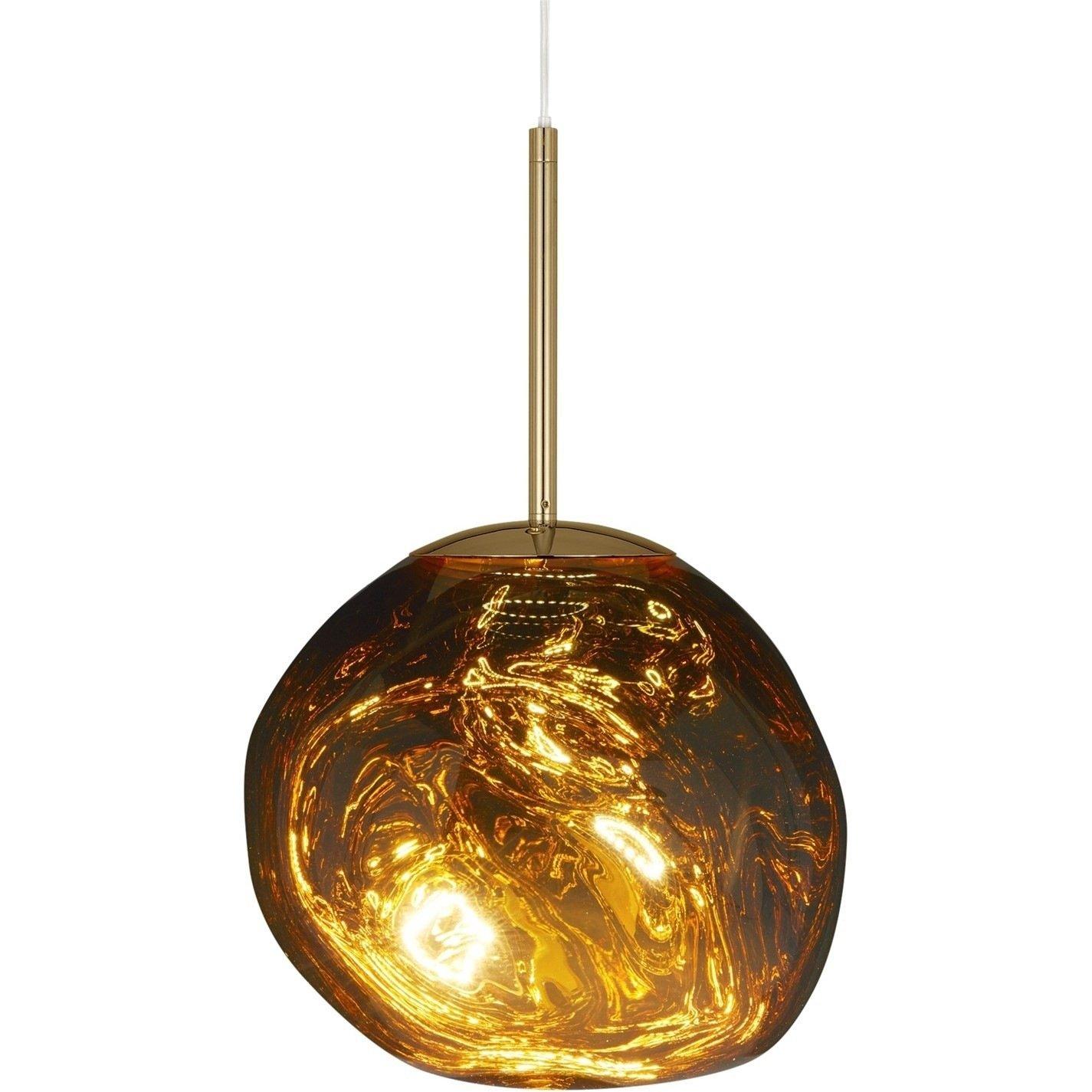 Gold - Tom Dixon - Melt Pendant Mini LED Light - 2