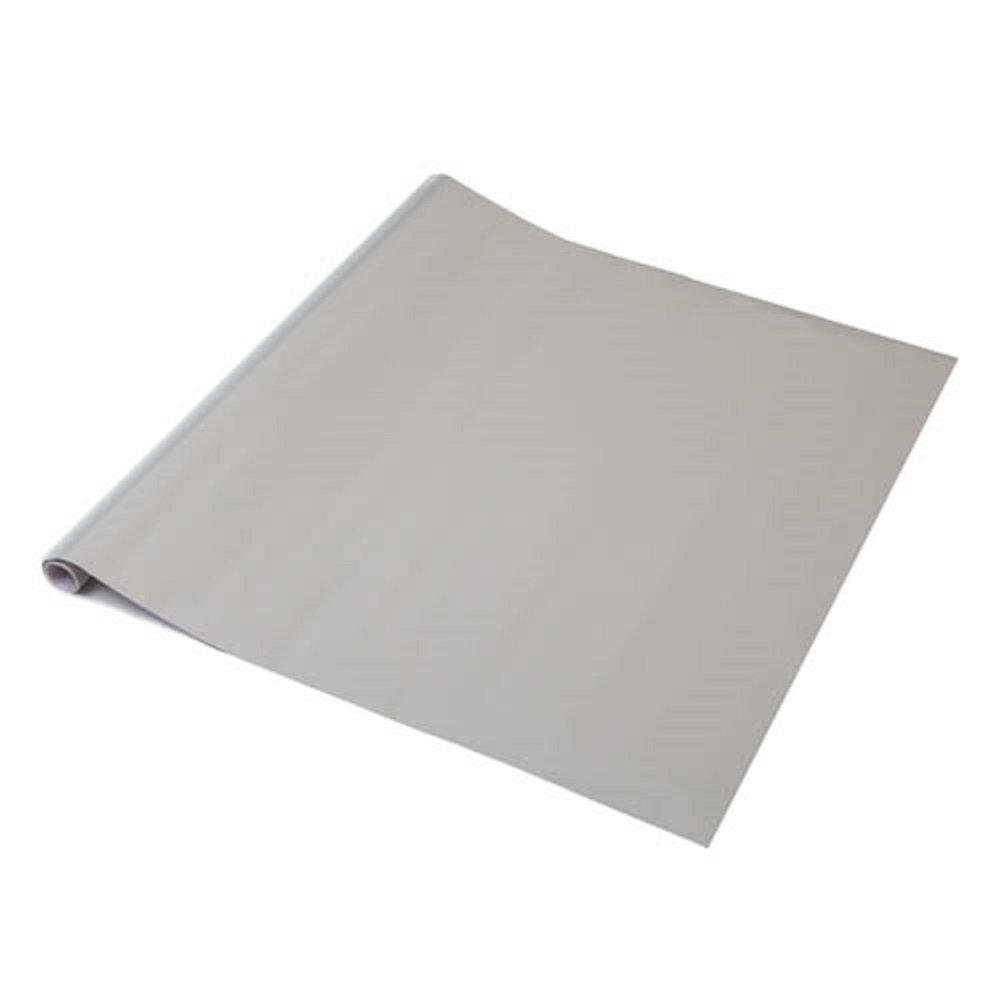 Glossy Light Gr - D C Fix - dc fix Glossy Light Grey Self Adhesive Vinyl Wrap - 1