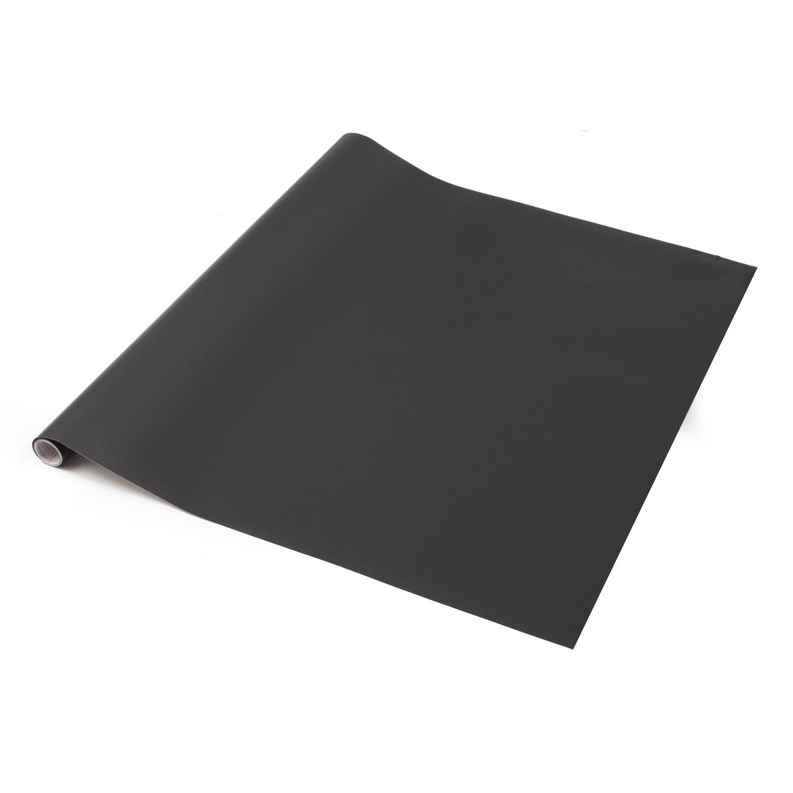 Anthracite - D C Fix - dc fix Matt Anthracite Self Adhesive Vinyl Wrap - 1