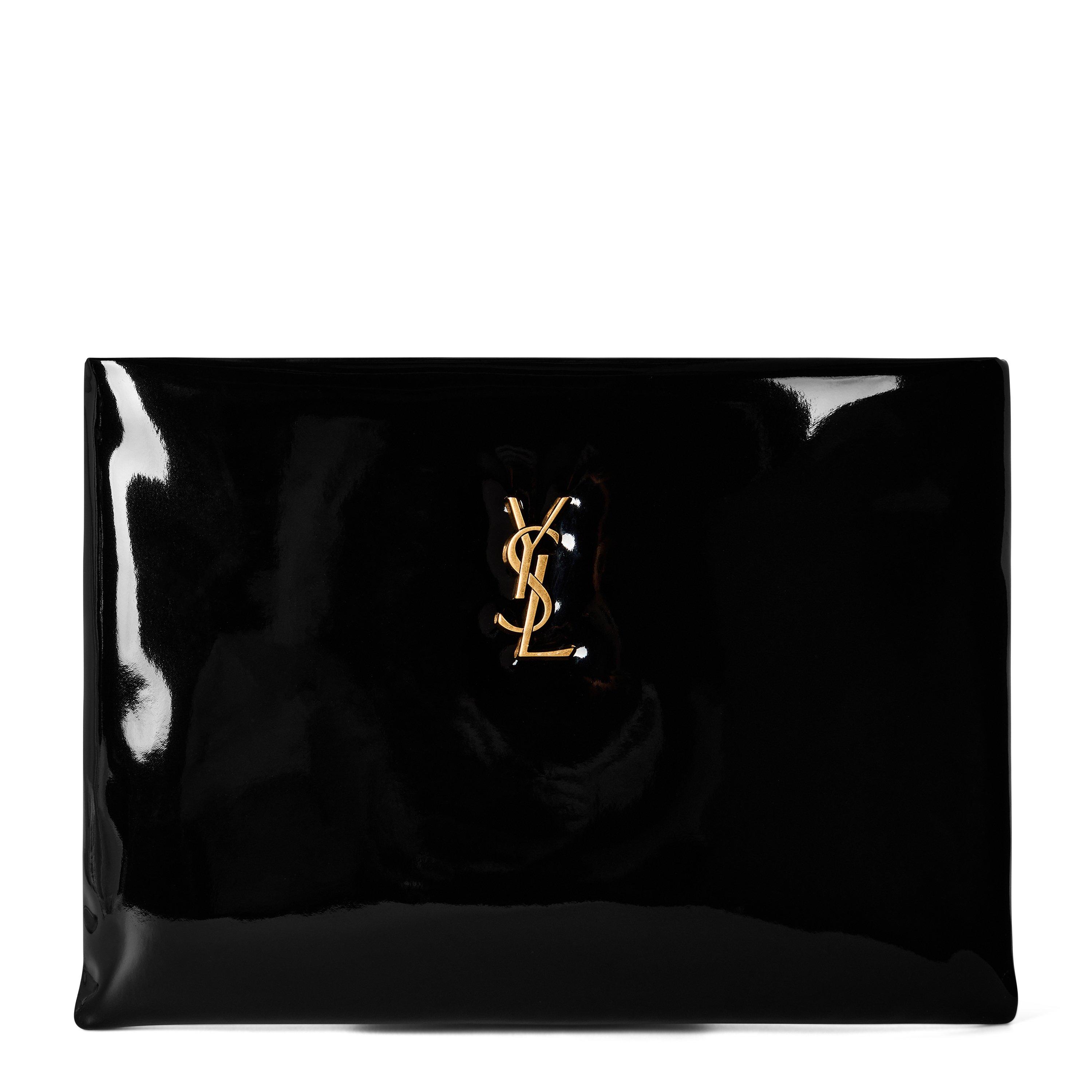 Saint Laurent Patent Large Pouch