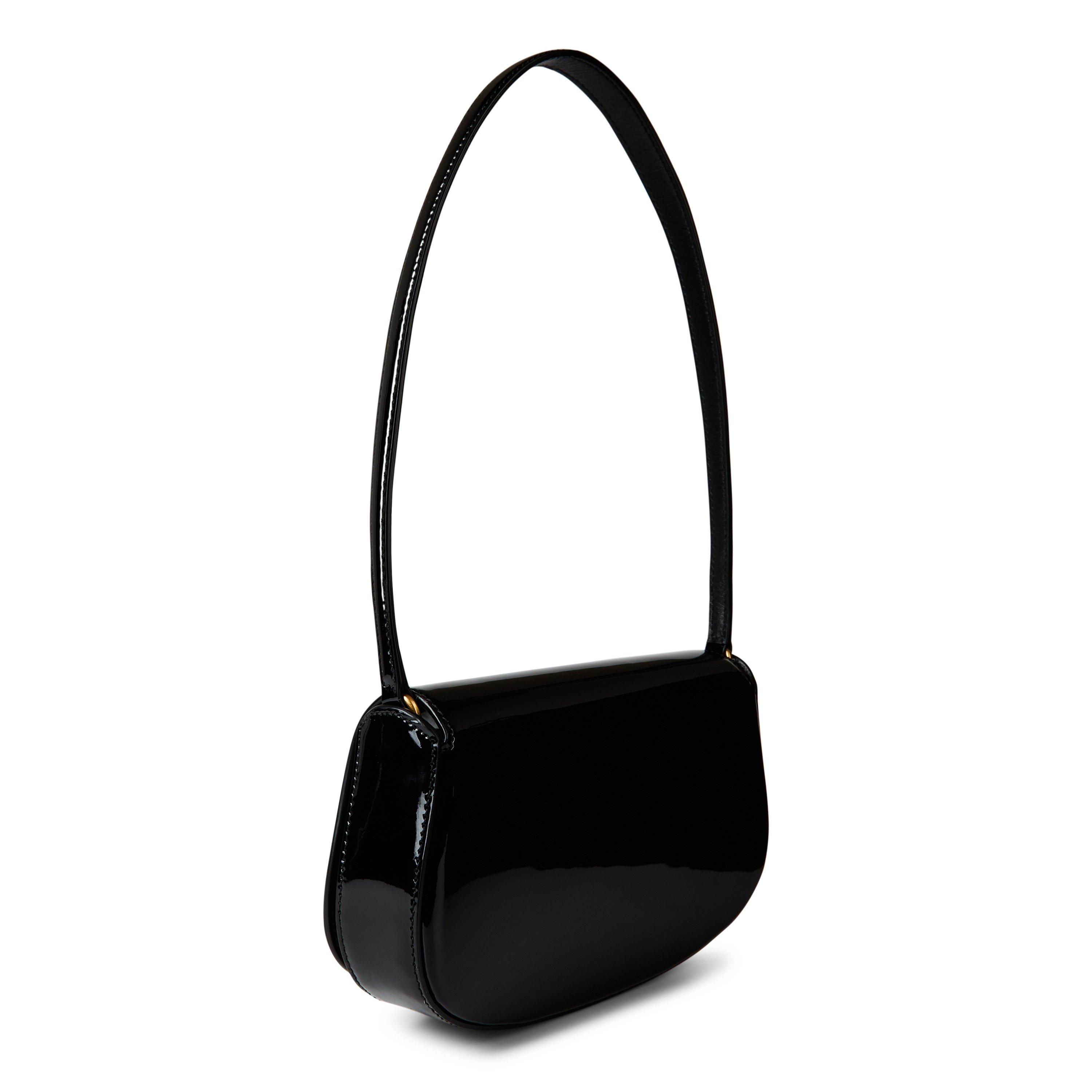 Nero/Nero - Saint Laurent - Voltaire Leather Mini Shoulder Bag - 3