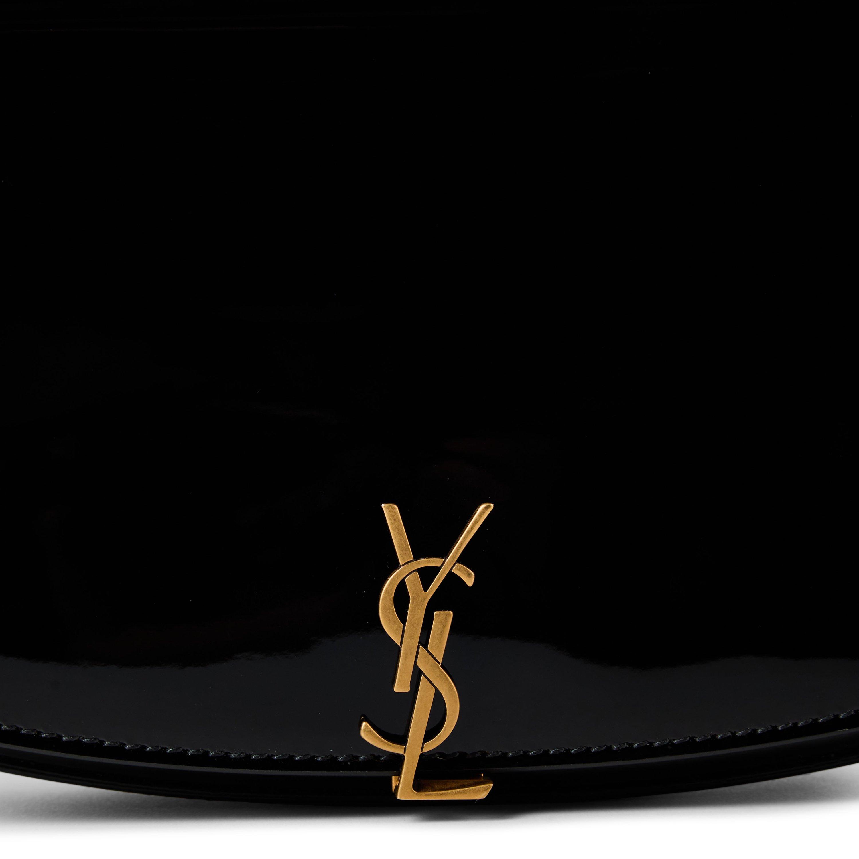 Nero/Nero - Saint Laurent - Voltaire Leather Mini Shoulder Bag - 4