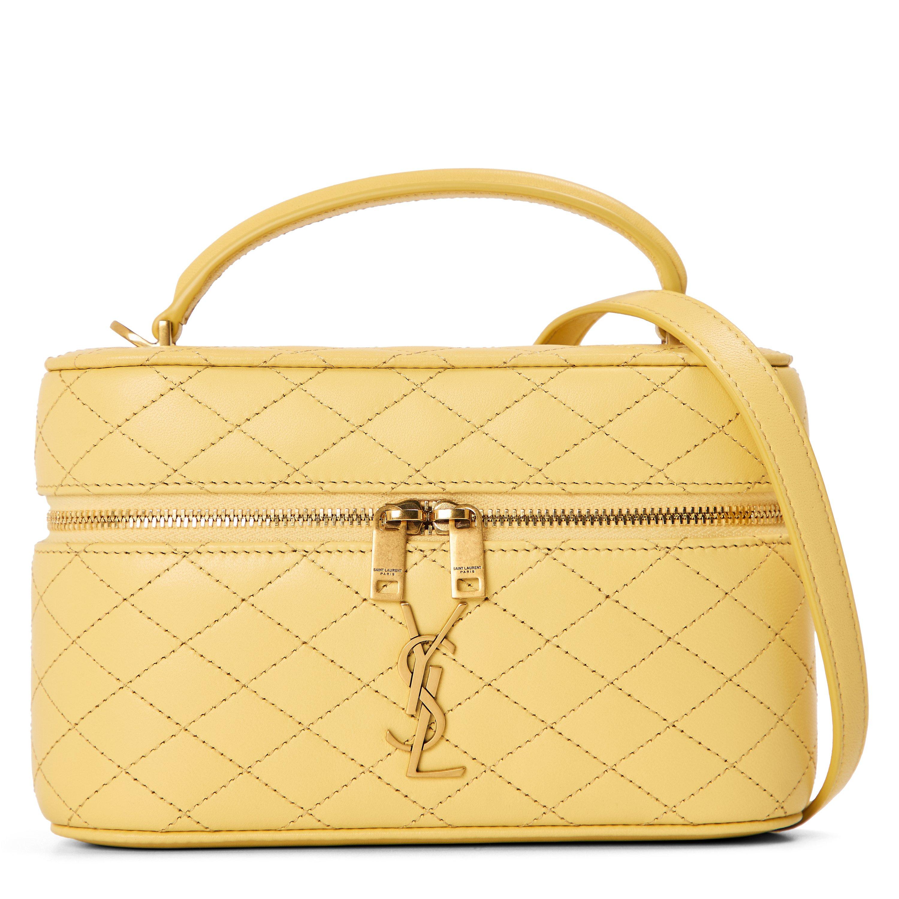 Saint Laurent Gabby Vanity Bag - Soft Lemon
