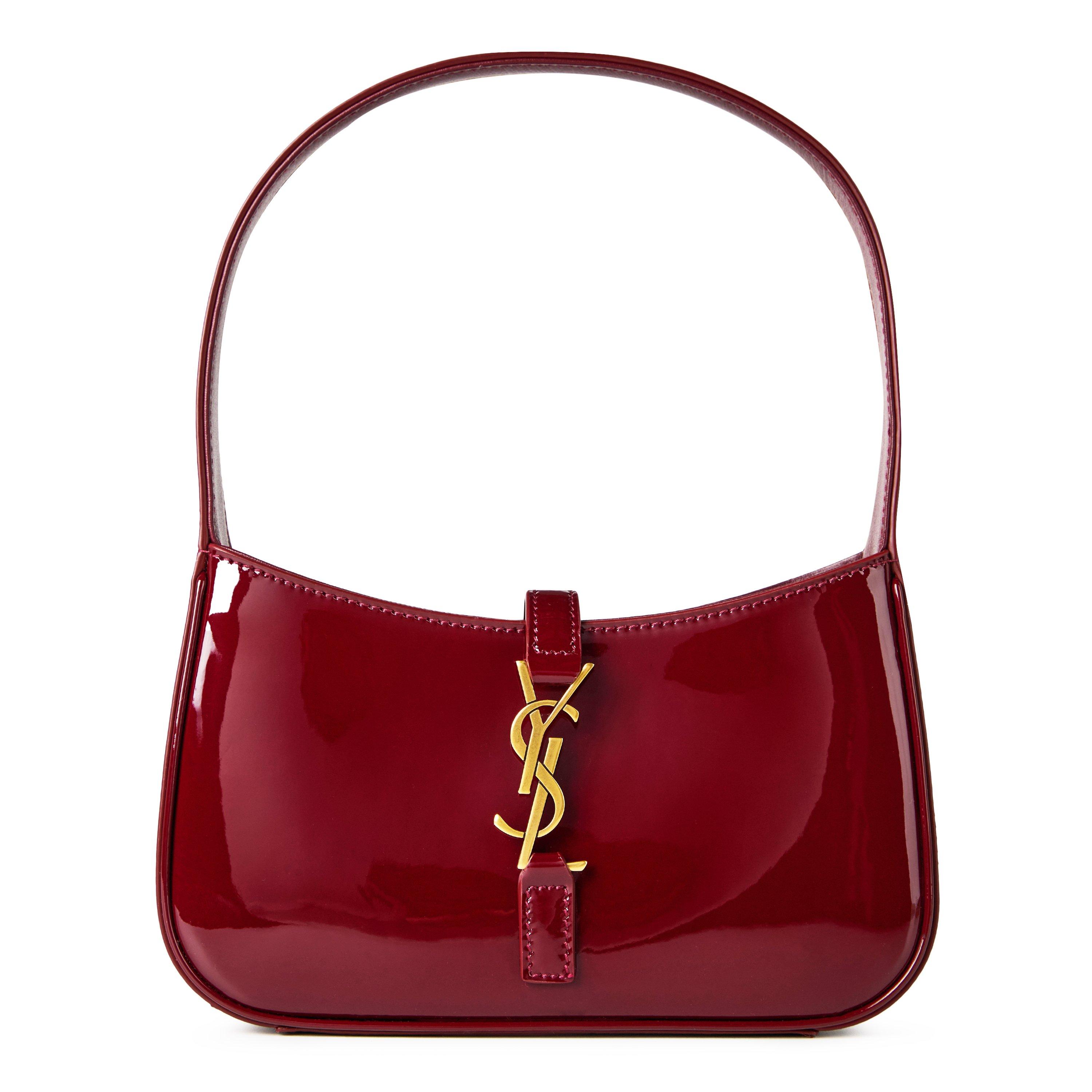 Saint Laurent Women's Mini Patent Leather Hobo Bag
