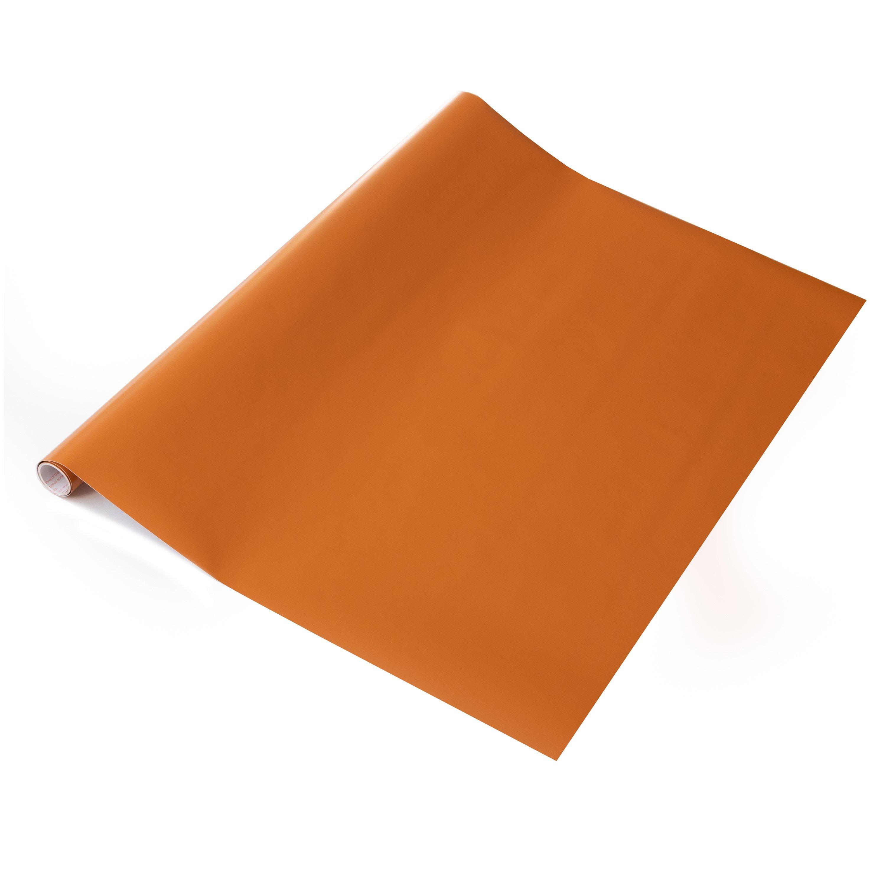 Terracotta - D C Fix - Matt Terracotta Self Adhesive Vinyl Wrap - 1