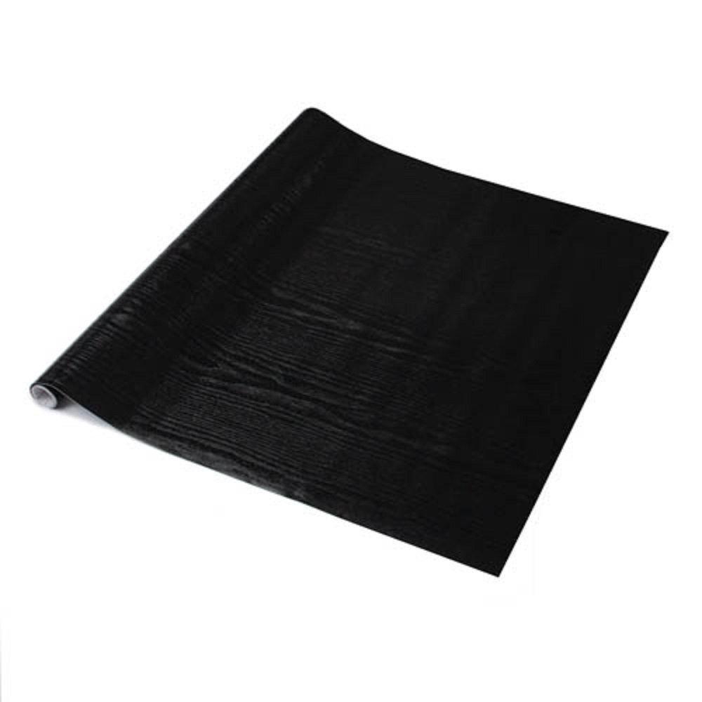 Black - D C Fix - Blackwood Self Adhesive Vinyl Wrap - 1