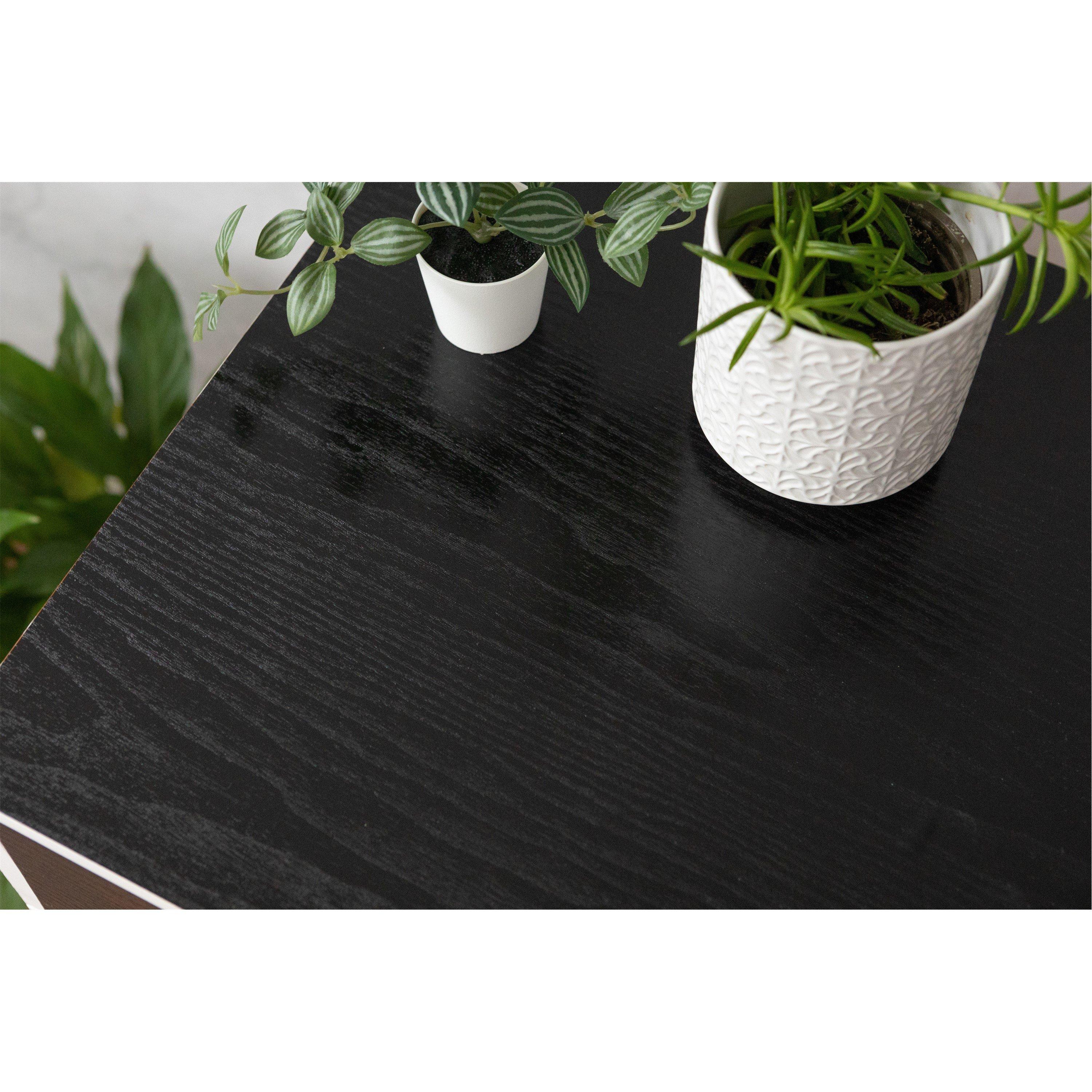 Black - D C Fix - dc fix Blackwood Self Adhesive Vinyl Wrap - 3