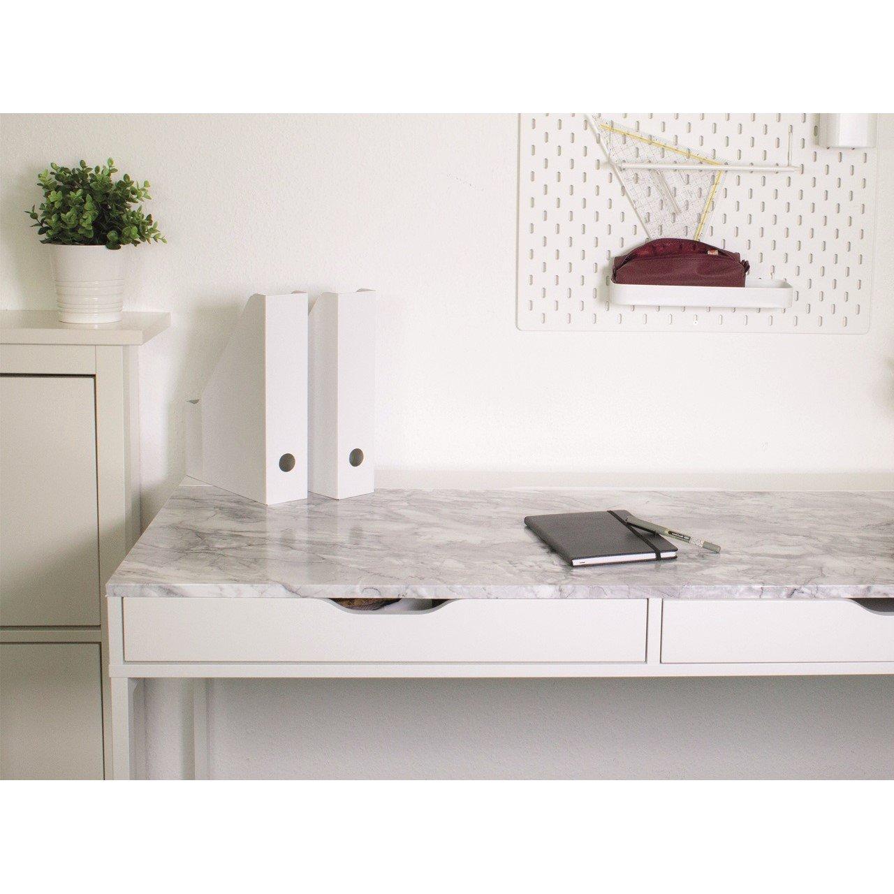 Grey - D C Fix - dc fix Marble Romeo Grey Self Adhesive Vinyl Wrap - 5