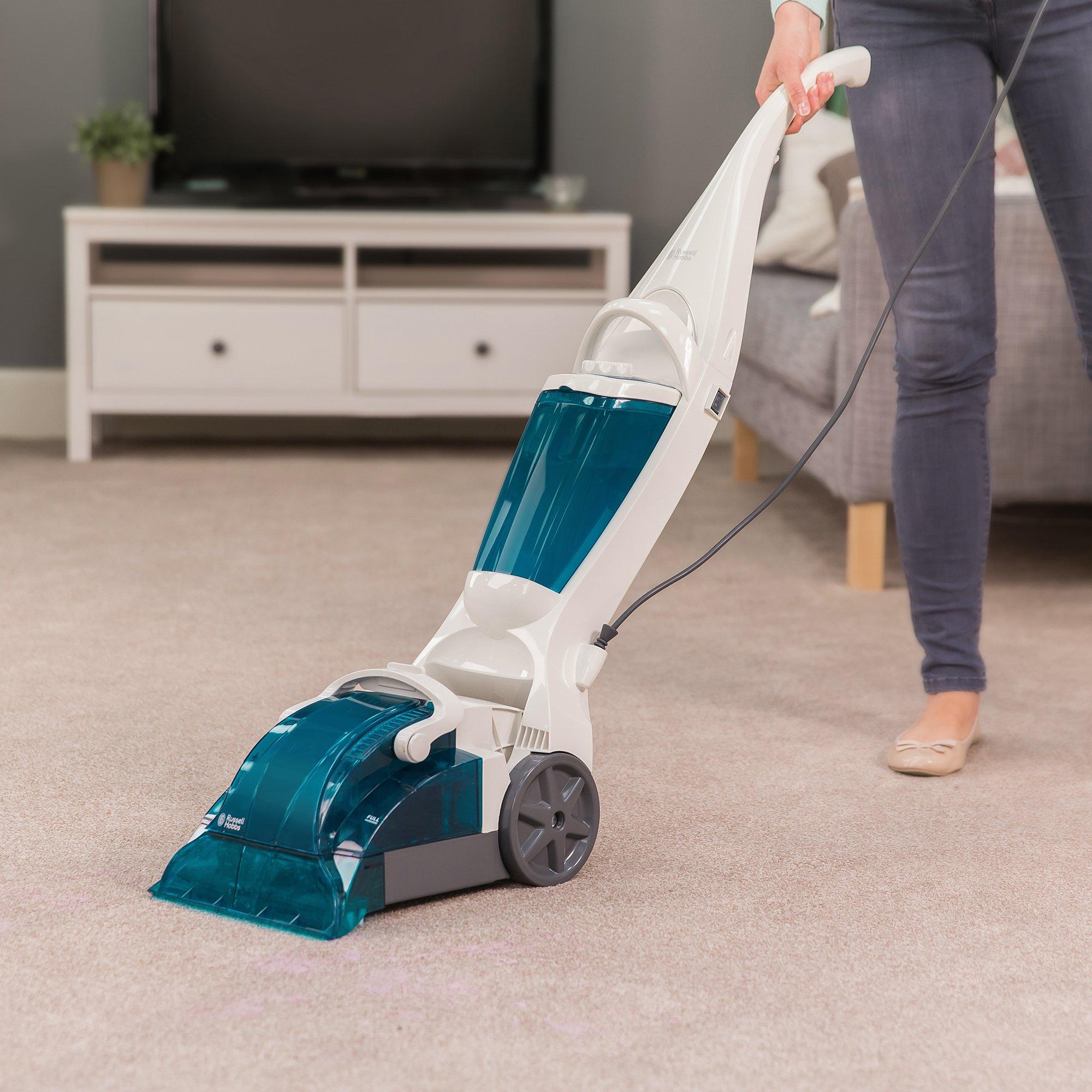 White & Teal - Russell Hobbs - RHCC5001 Carpet Washer - 6