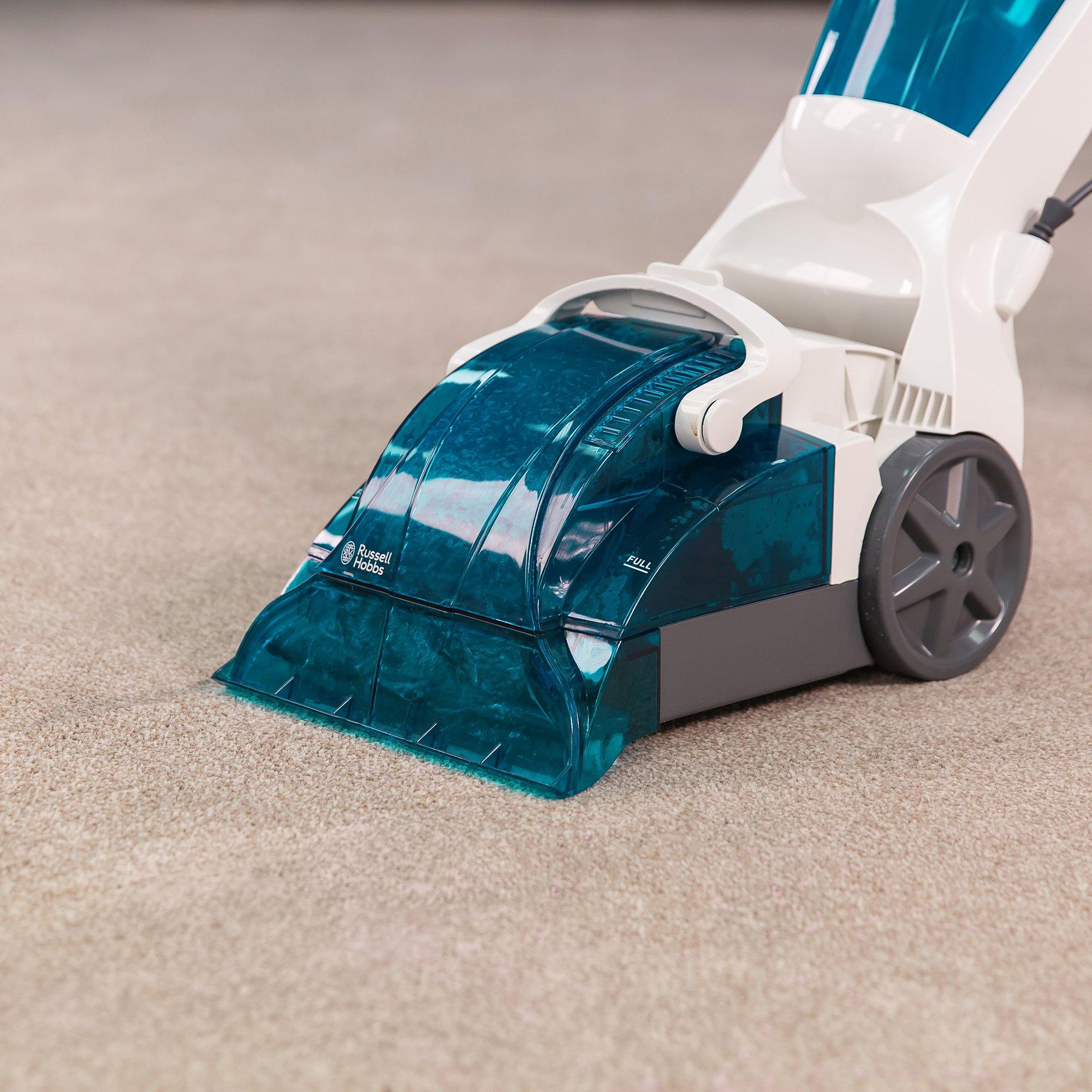 White & Teal - Russell Hobbs - RHCC5001 Carpet Washer - 7