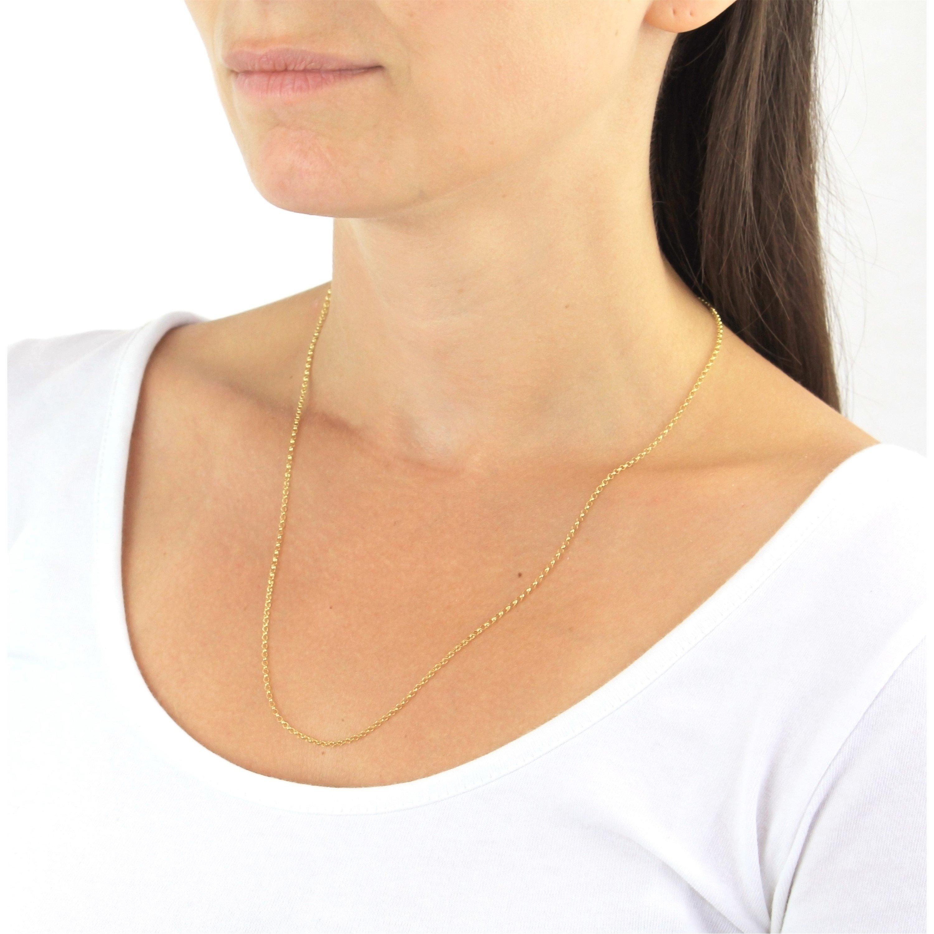 Gold - Be You - 9ct Gold Round Belcher Chain - 2