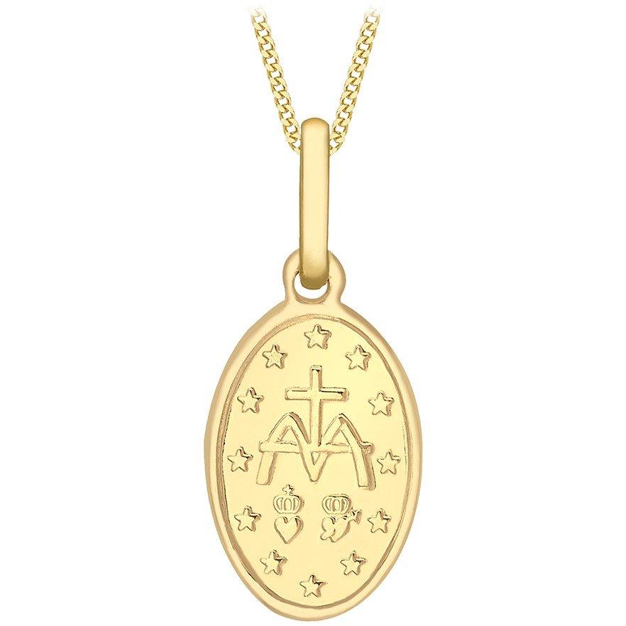 Gold - Be You - 9ct Gold Holy Mary Necklace - 2
