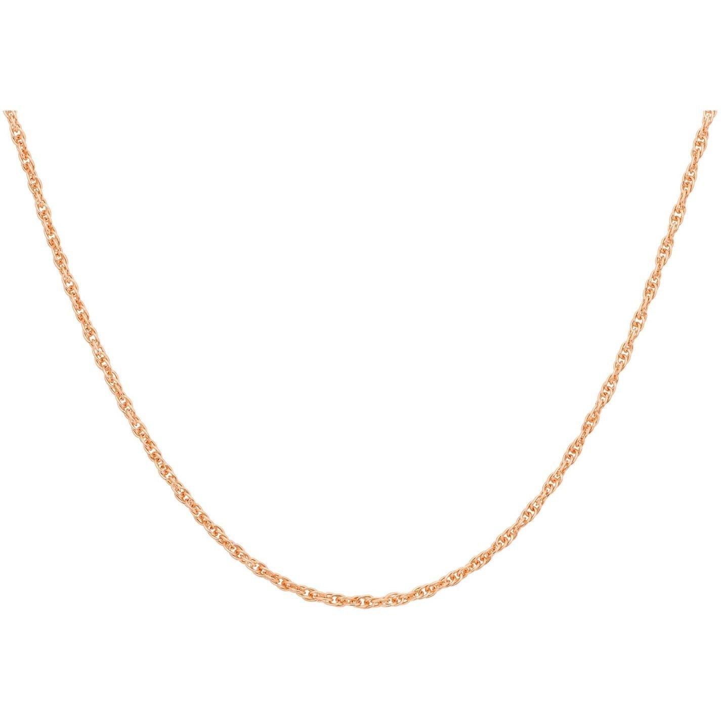 Rose Gold - Be You - 9ct Rose Gold Prince of Wales Chain - 3
