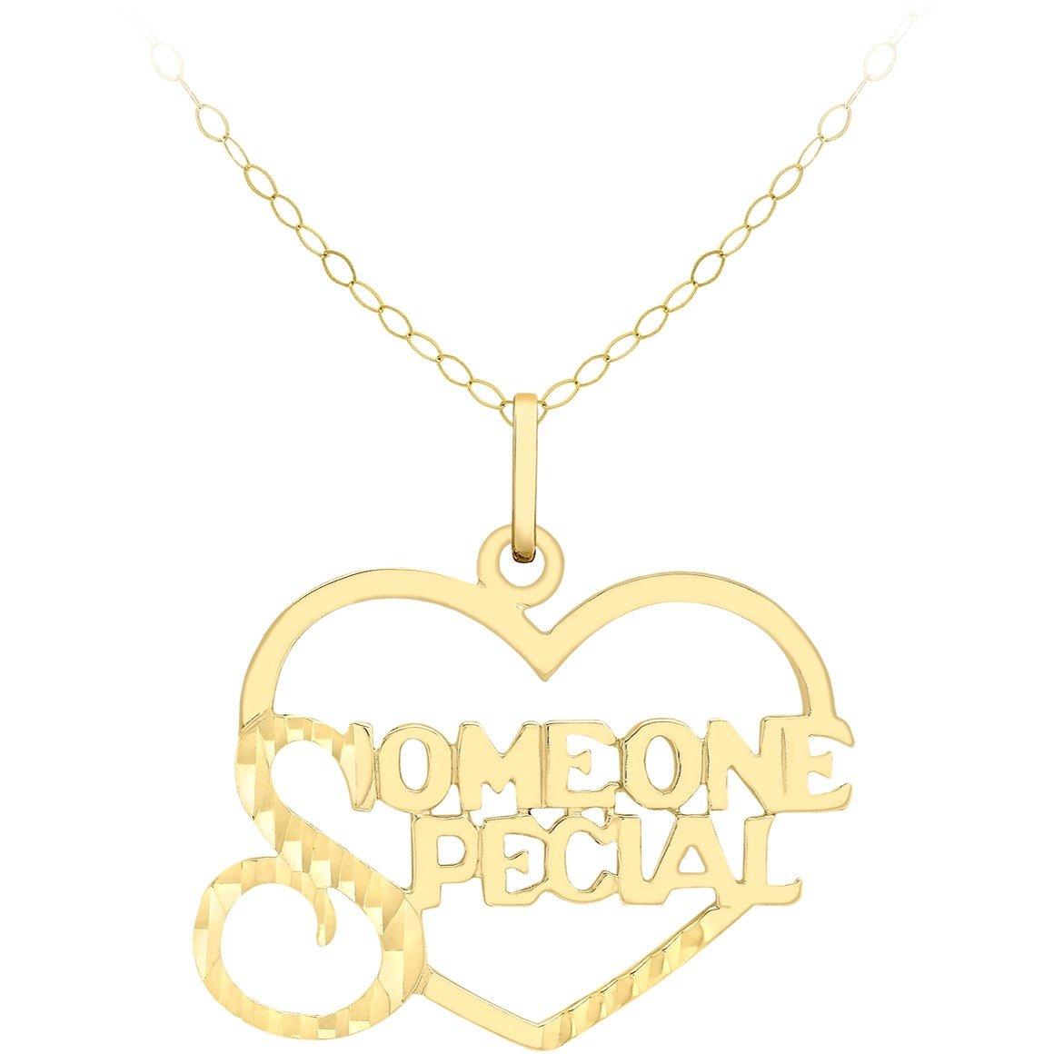 Gold - Be You - 9ct Gold Someone Special Heart Necklace - 1