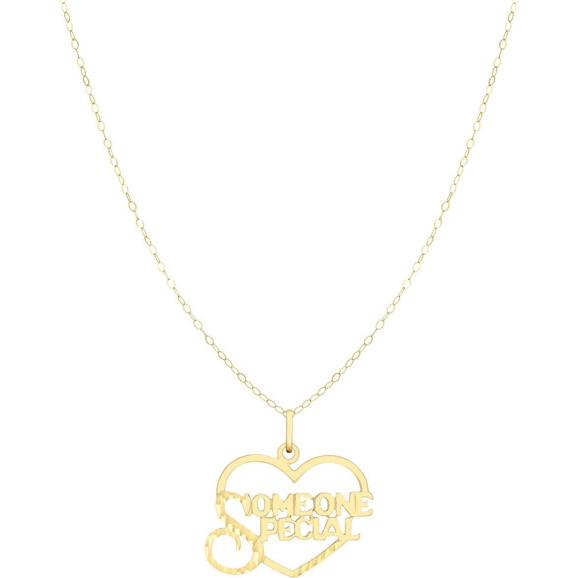 Gold - Be You - 9ct Gold Someone Special Heart Necklace - 2