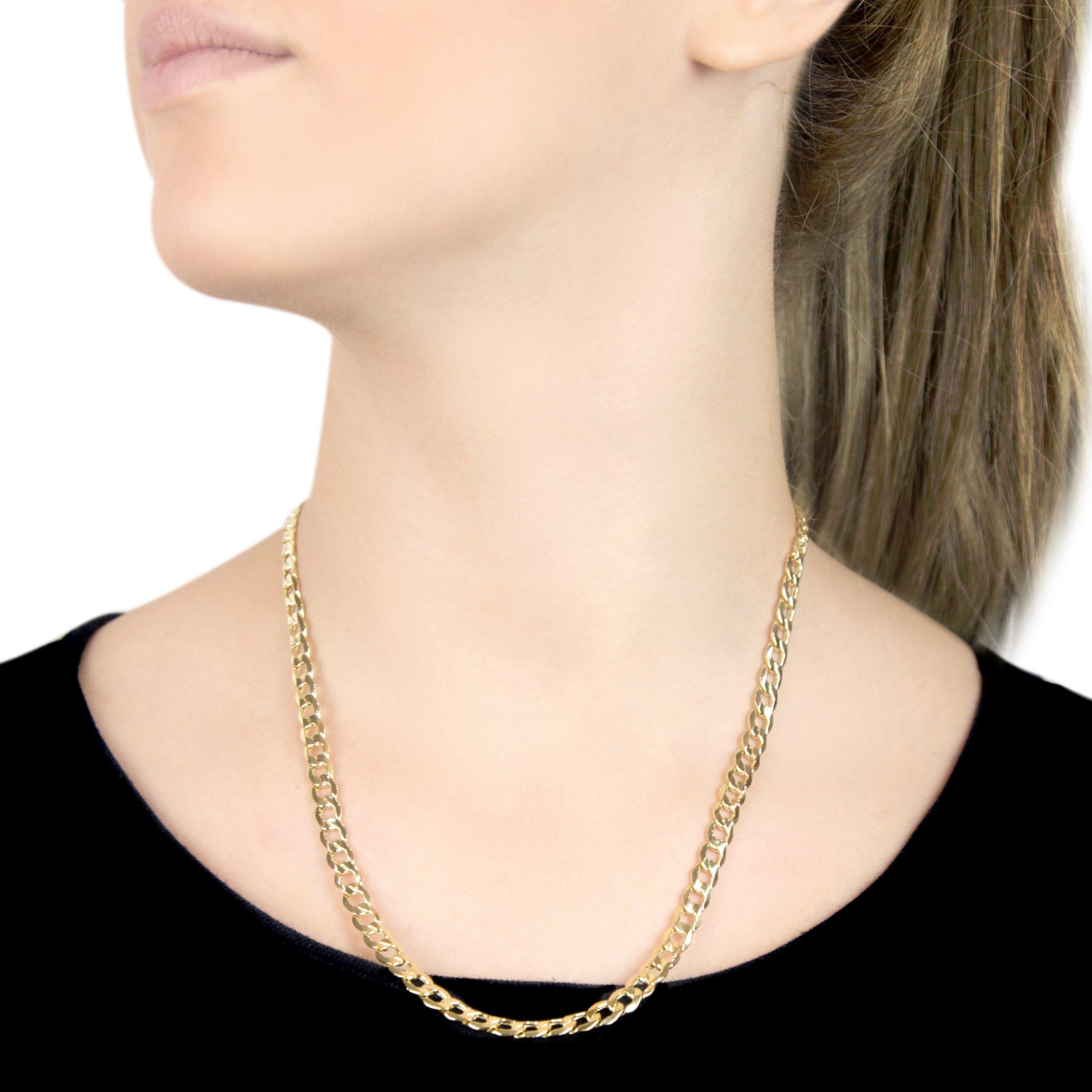 Gold - Be You - 9ct Gold Large Curb Chain - 2