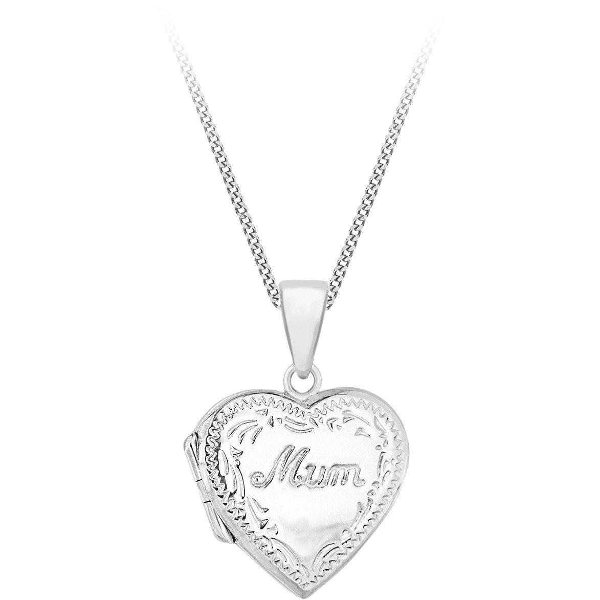 Silver - Be You - Sterling Silver Heart 'Mum' Locket - 1
