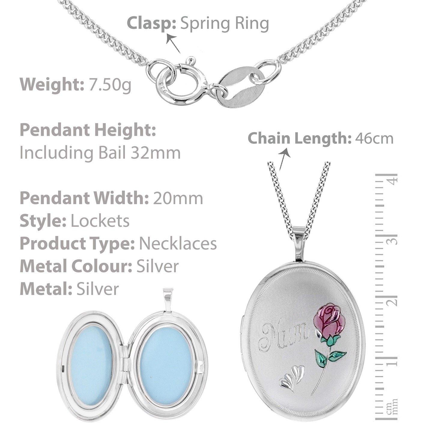 Silver - Be You - Sterling Silver Mum Locket necklace - 2