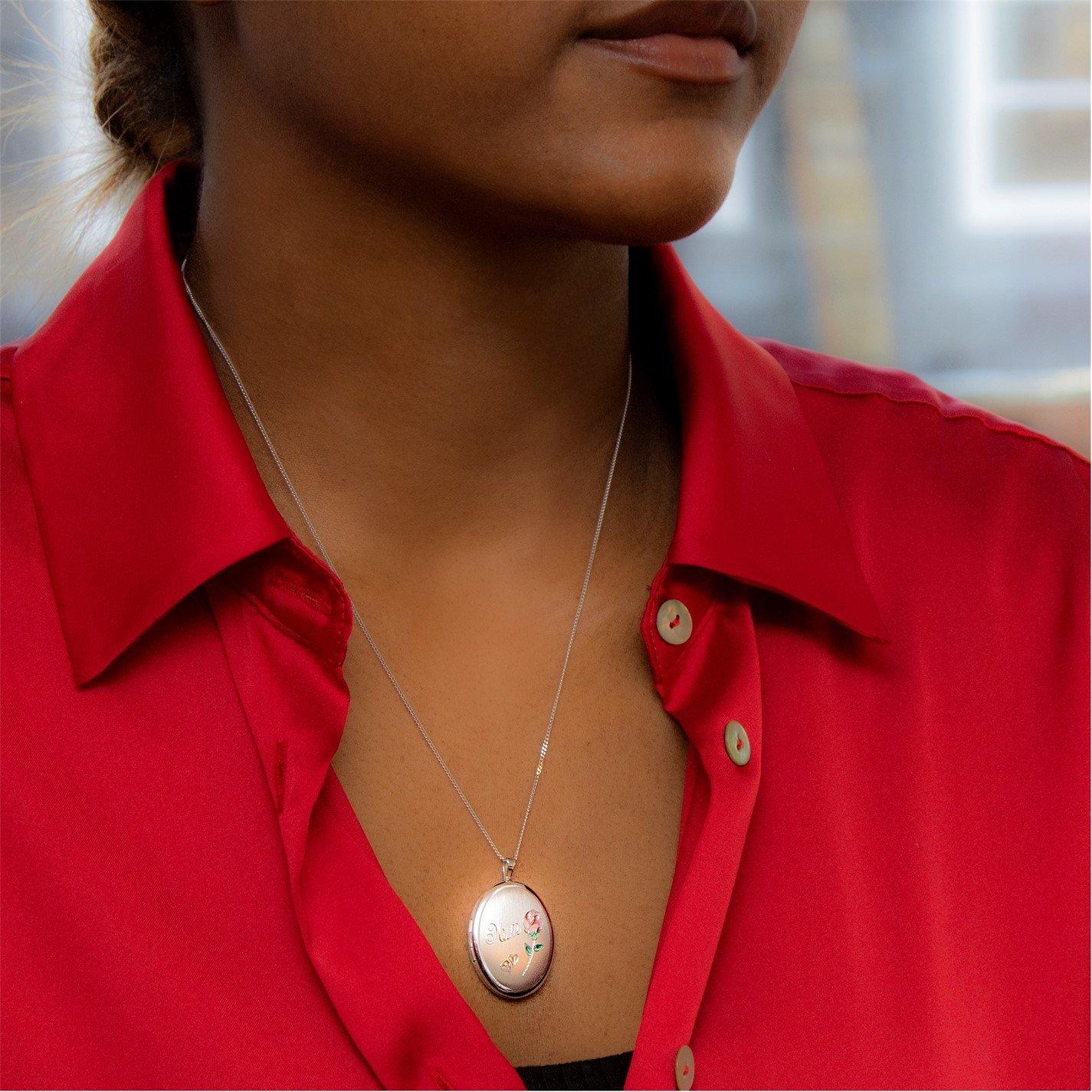 Silver - Be You - Sterling Silver Mum Locket necklace - 3