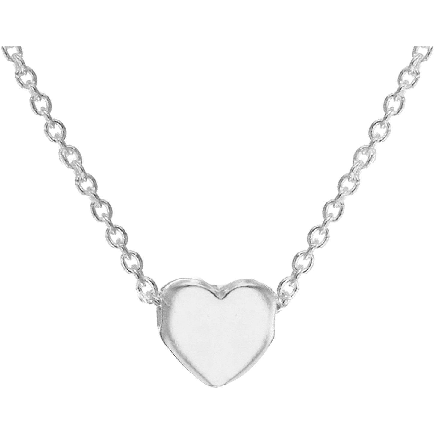 Silver - Be You - Sterling Silver Heart Necklace - 3