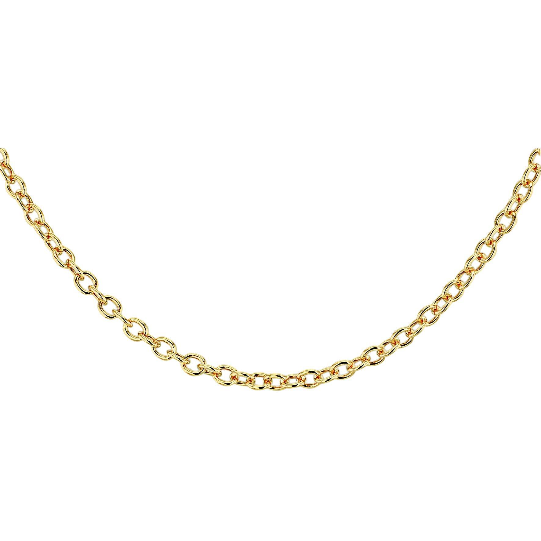 Gold - Be You - Sterling Silver Gold Plater Belcher Chain - 1