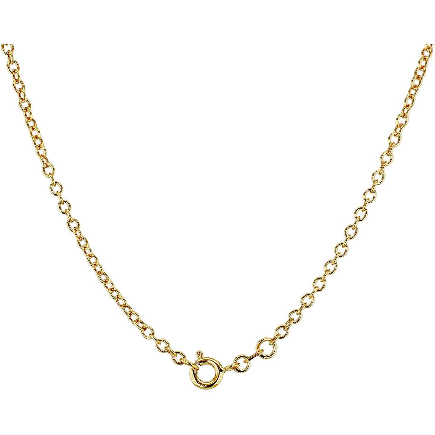 Gold - Be You - Sterling Silver Gold Plated Belcher Chain - 3