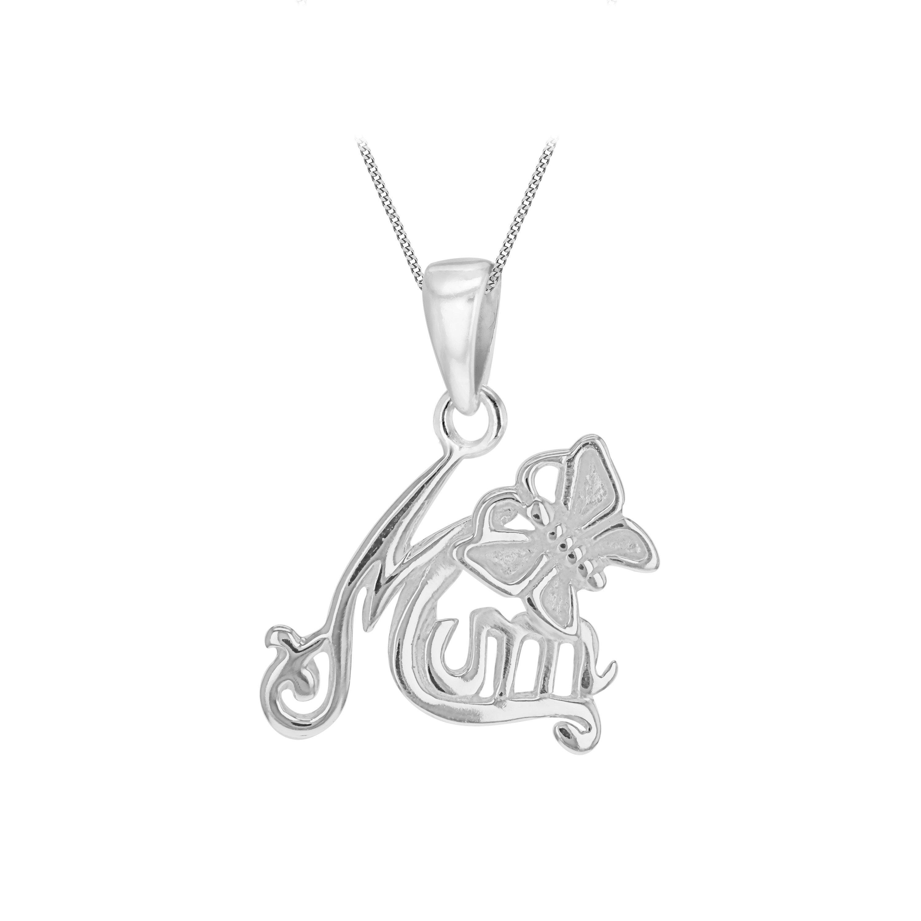 Silver - Be You - Sterling Silver Mum Necklace - 1