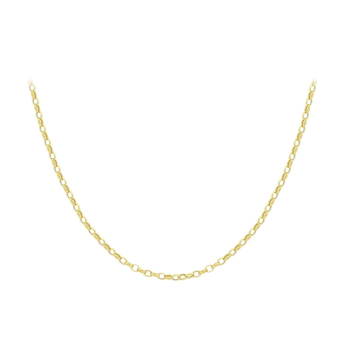 Gold - Be You - 9ct Gold Oval Belcher Chain - 3